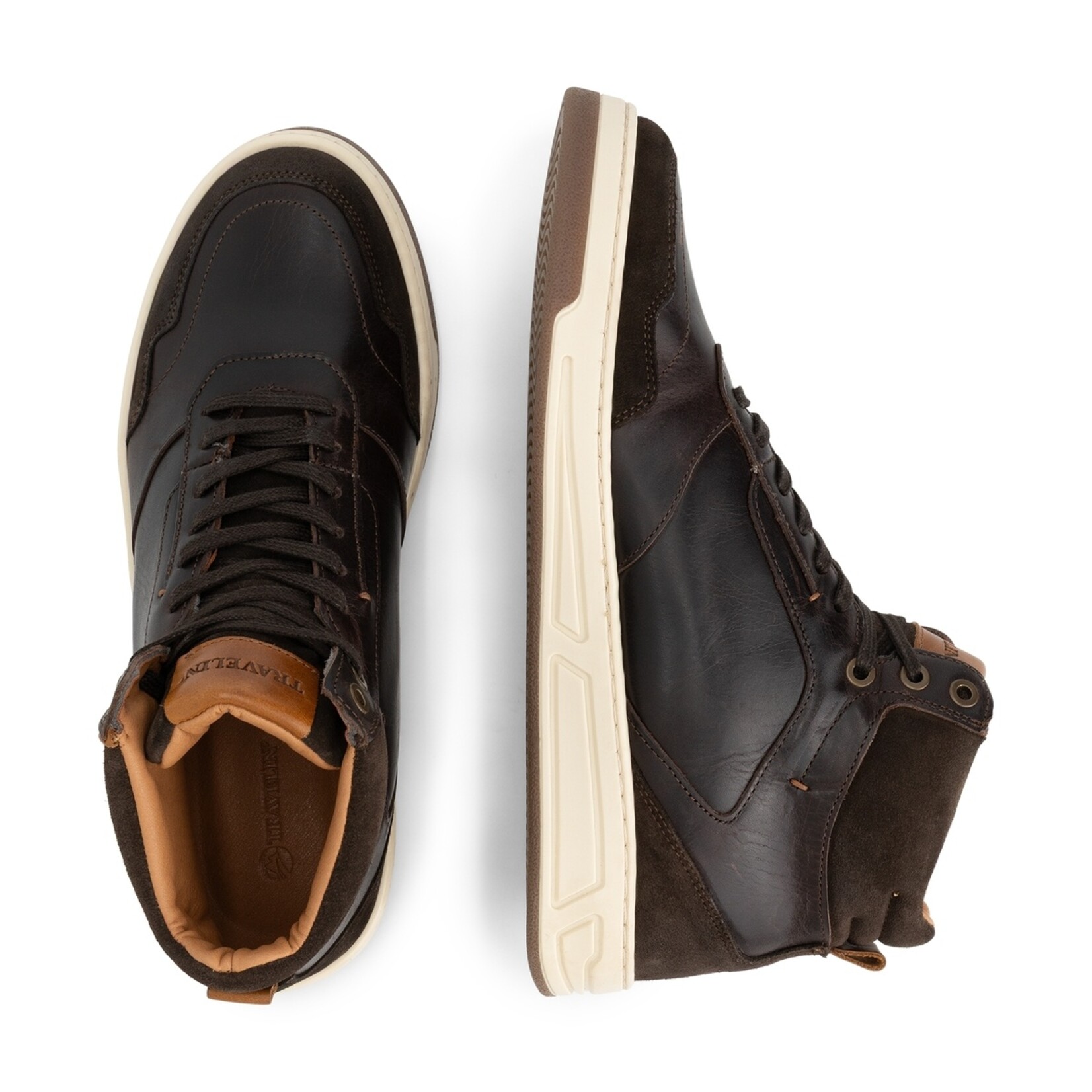 Travelin' Travelin’ Durham Sneakers voor Heren - Uitneembaar Voetbed