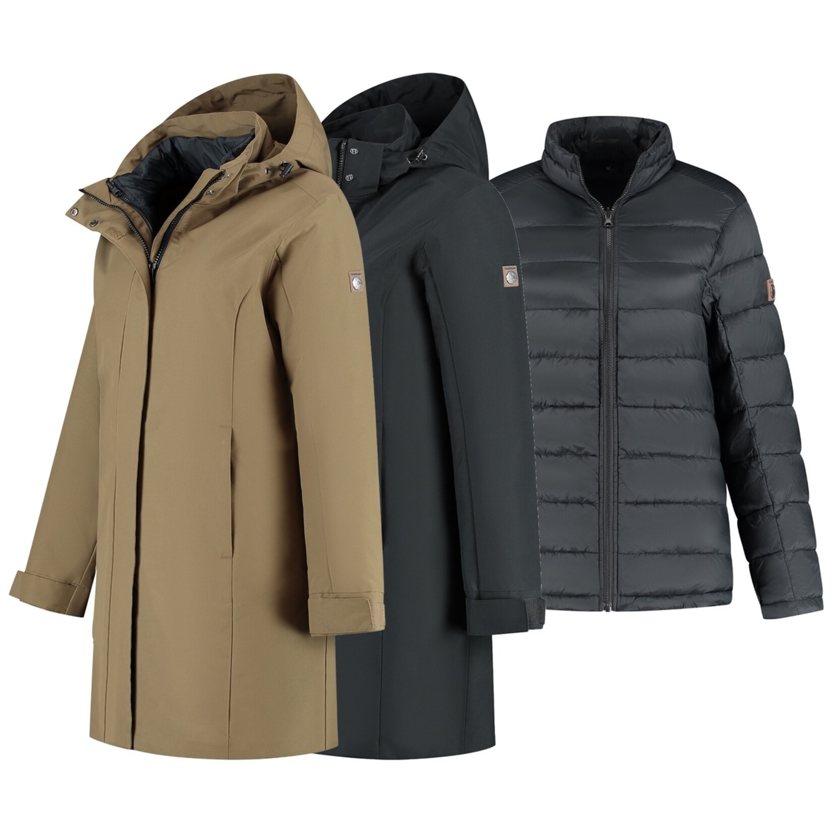 Travelin' Travelin’ Ginser 3-in-1 Winterjas voor Dames - Binnen- en Buitenjas
