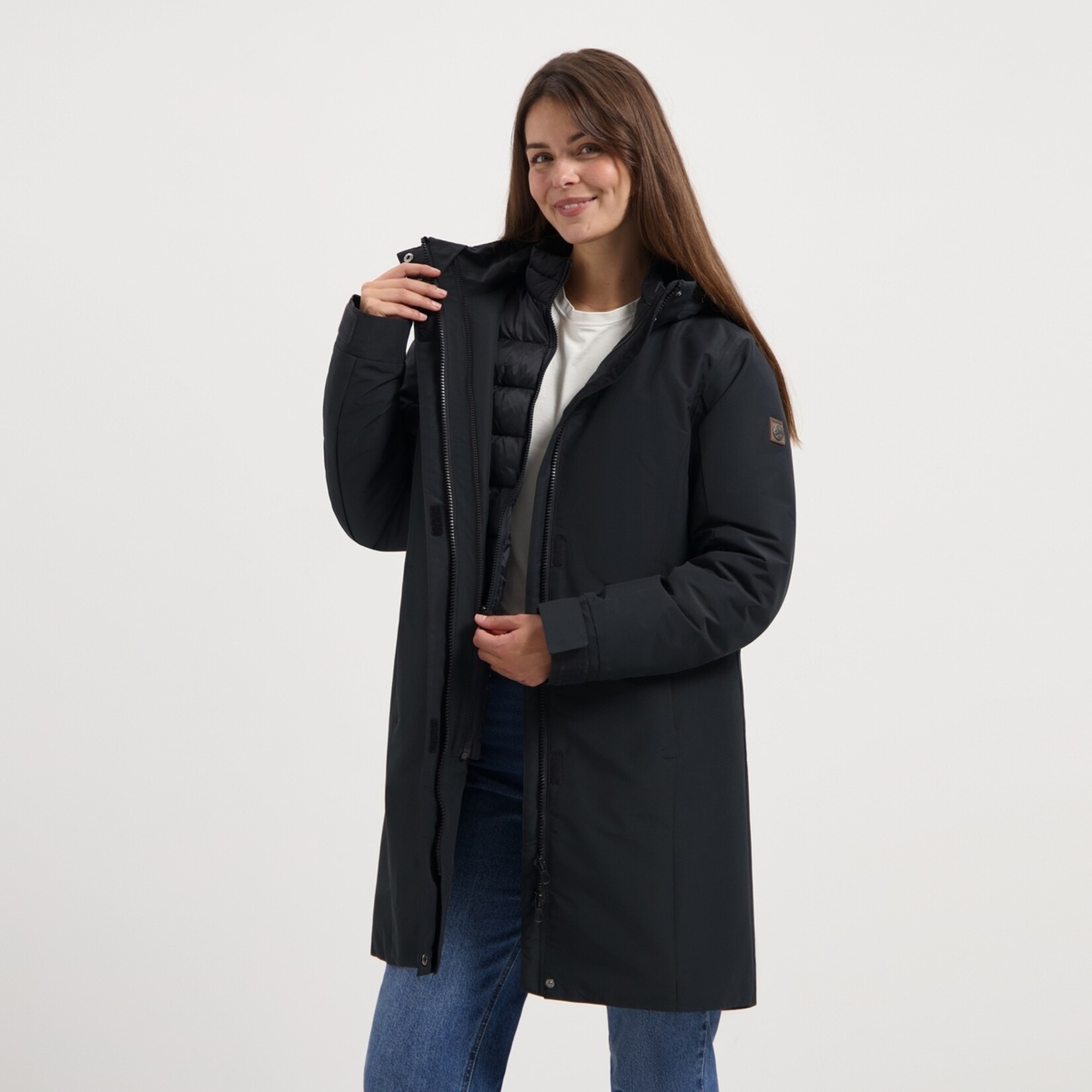 Travelin' Travelin’ Ginser 3-in-1 Winterjas voor Dames - Binnen- en Buitenjas