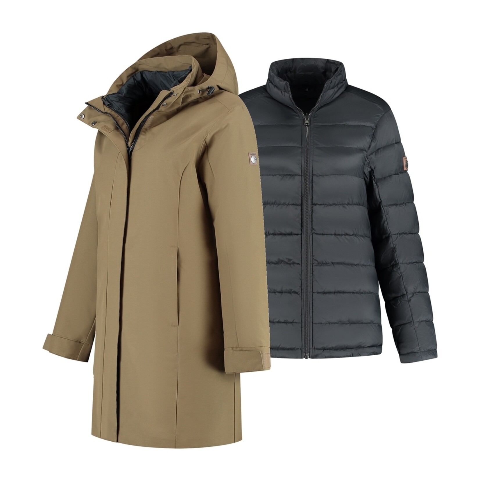Travelin' Travelin’ Ginser 3-in-1 Winterjas voor Dames - Binnen- en Buitenjas