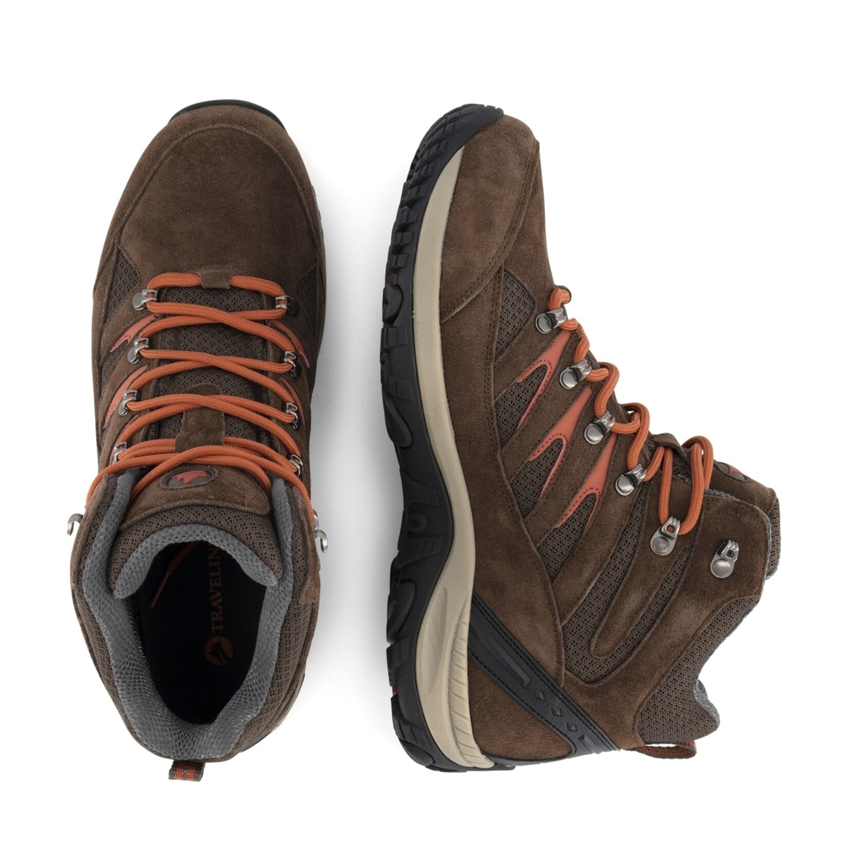 Travelin' Travelin’ Skodborg Halfhoge Wandelschoenen voor Heren - Waterdicht