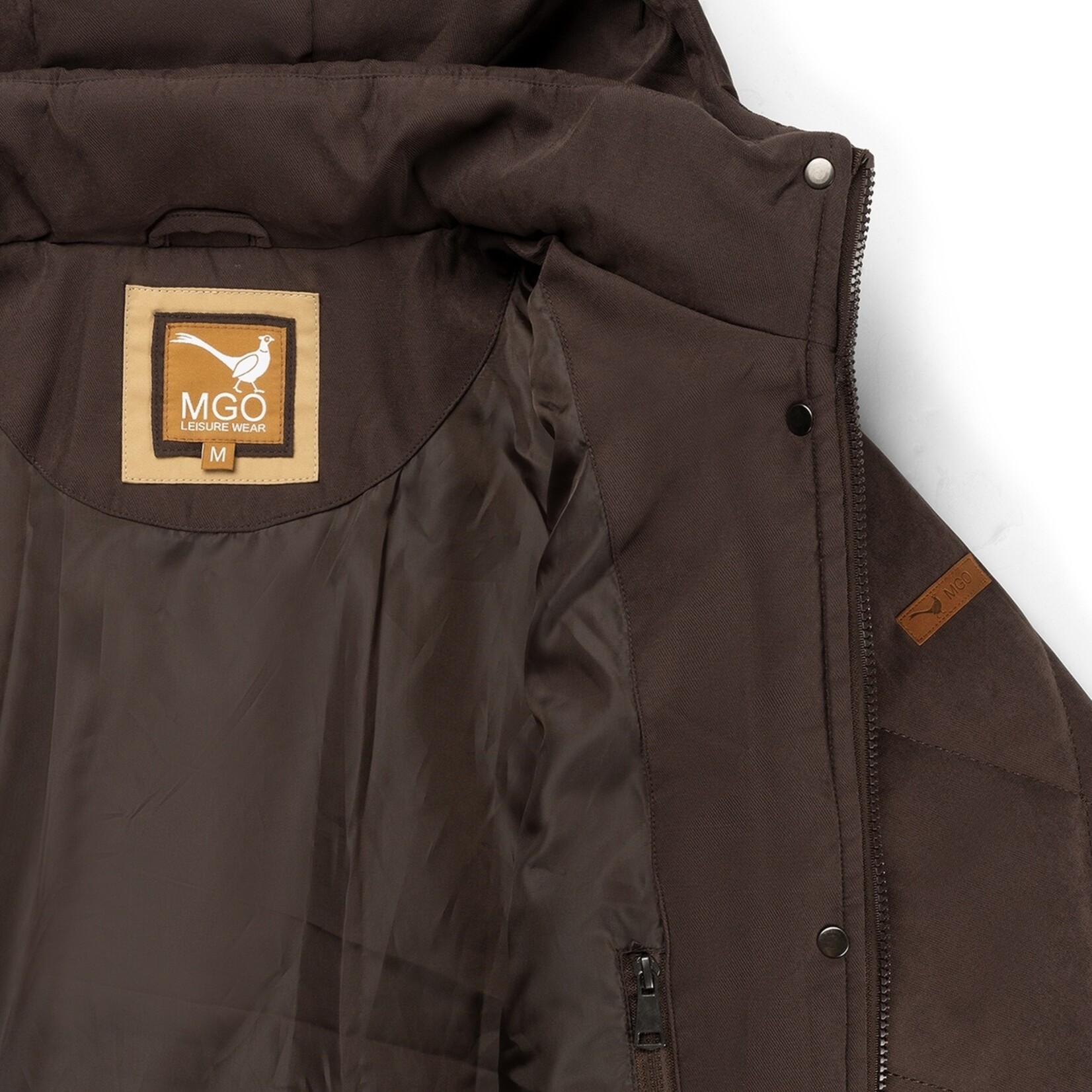 MGO Leisure Wear MGO Masha Winterjas voor Dames - Vaste Capuchon - Water- en Winddicht