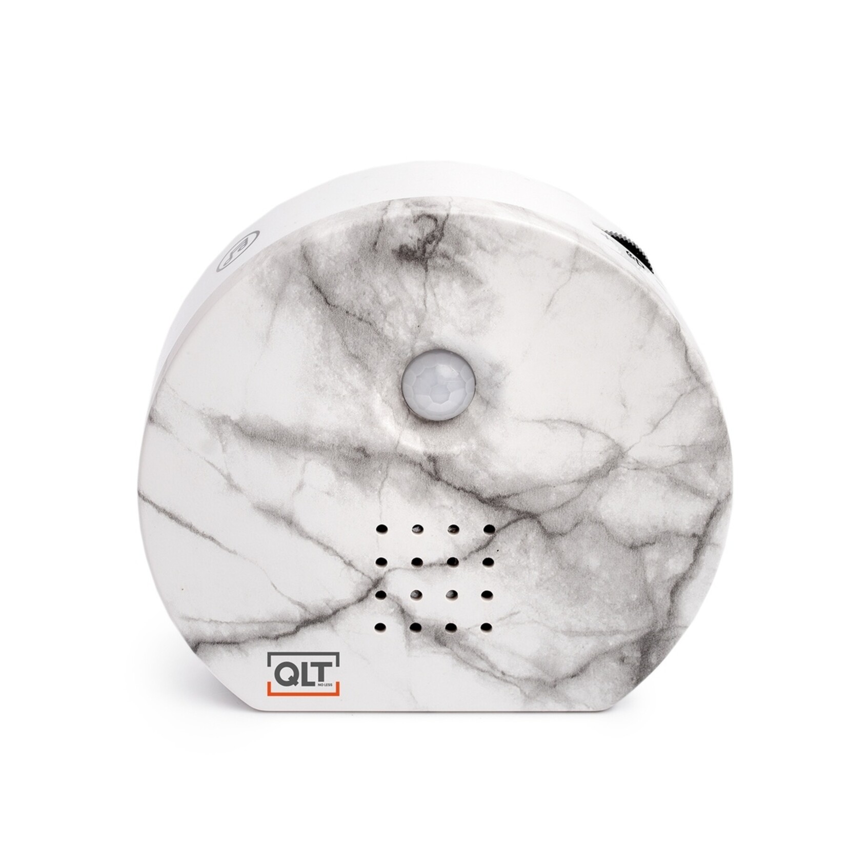QLT No Less QLT Nature Box Huisje Rond met Vogelgeluiden en Sensor – Marmer