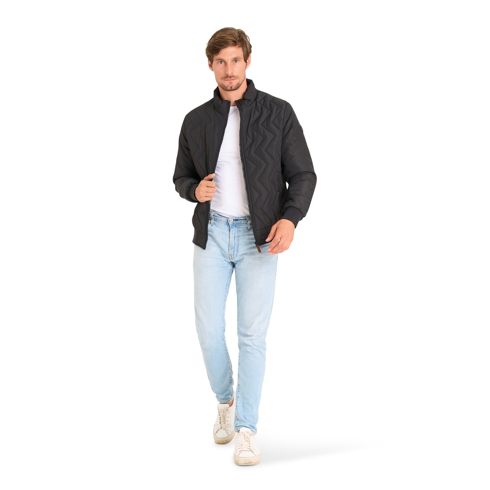 Mario Russo Mario Russo Aviation Jacket Overgangsjas - Comfortabele Tussenjas