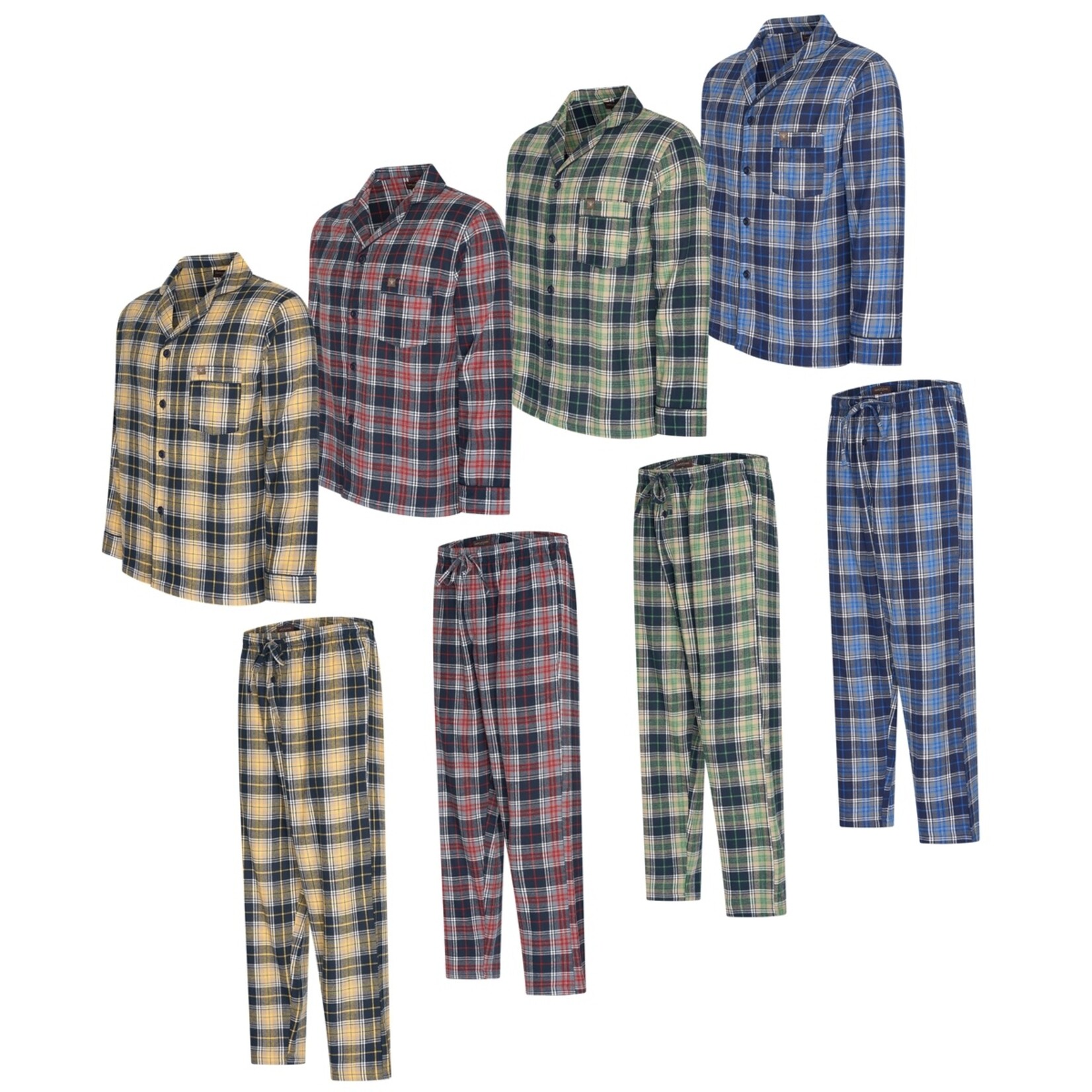 Cappuccino Cappuccino Alba Pyjama Set voor Heren