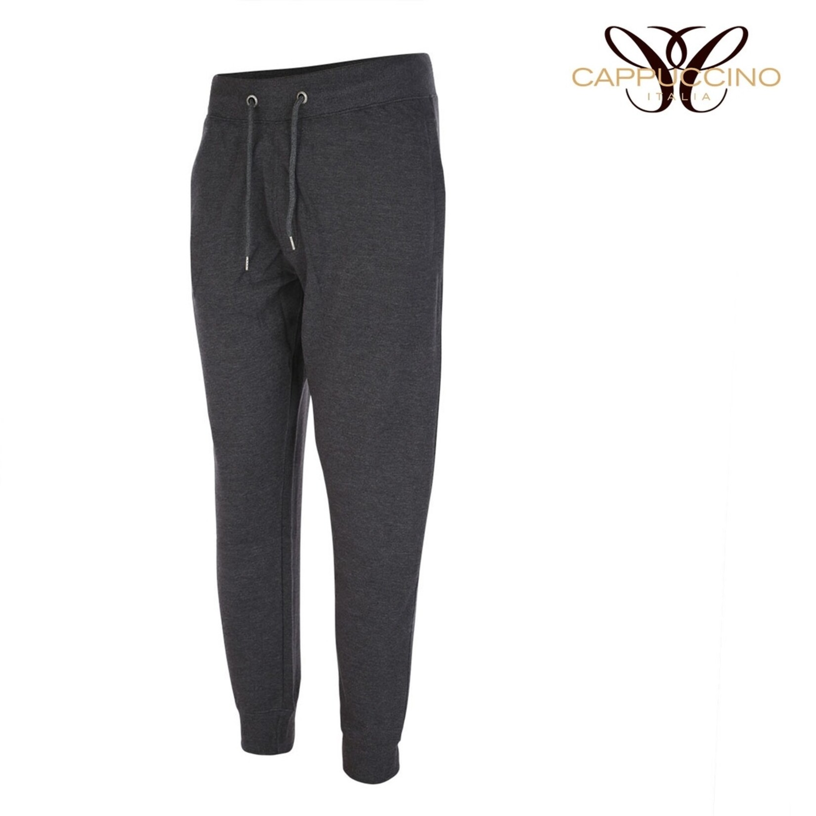 Cappuccino Cappuccino Lucca Joggingbroek met Verstelbare Tailleband