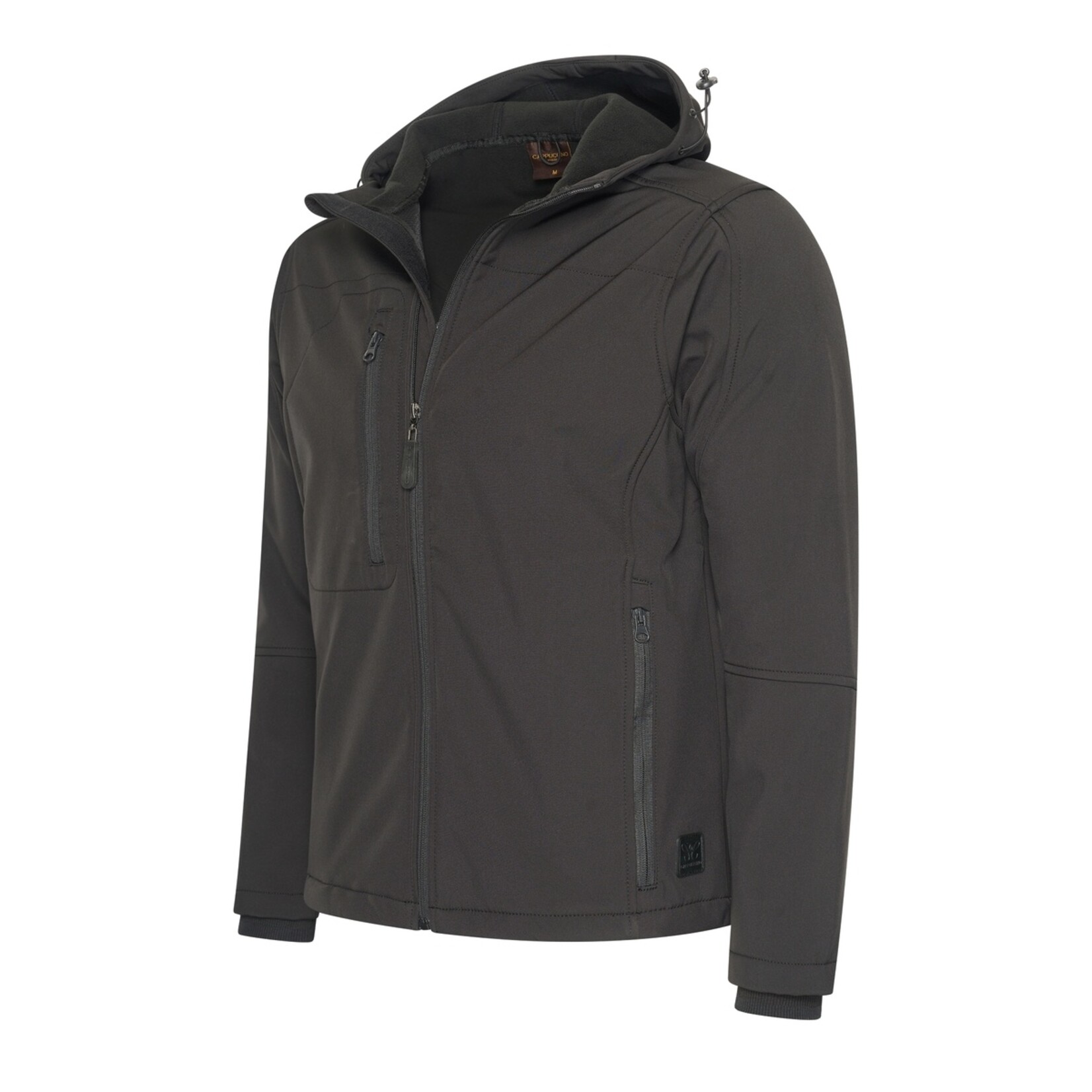 Cappuccino Cappuccio Pesaro Hooded Softshell Jas met Capuchon