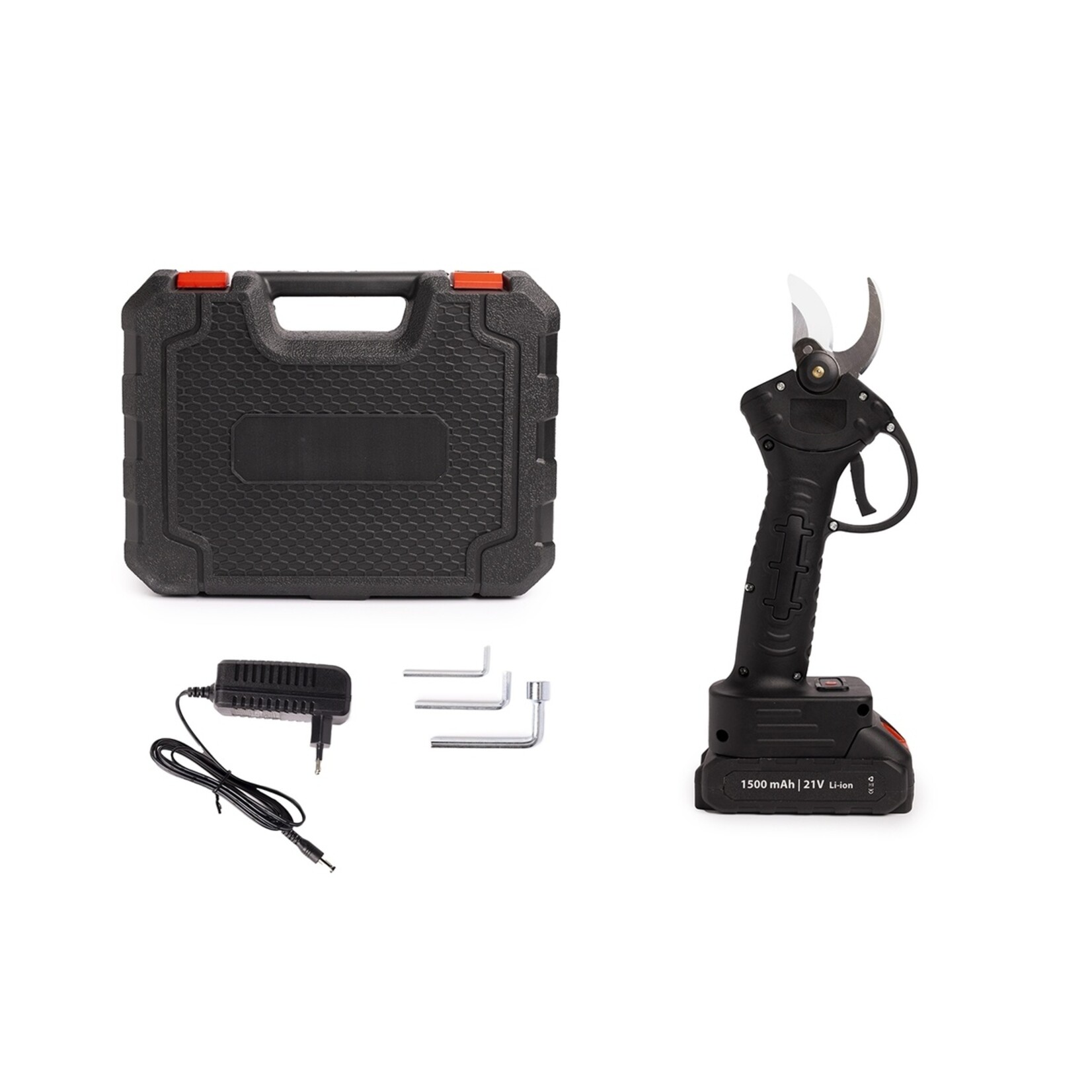 QLT No Less QLT Elektrische Snoeischaar op Accu – Takkenschaar met Opbergkoffer