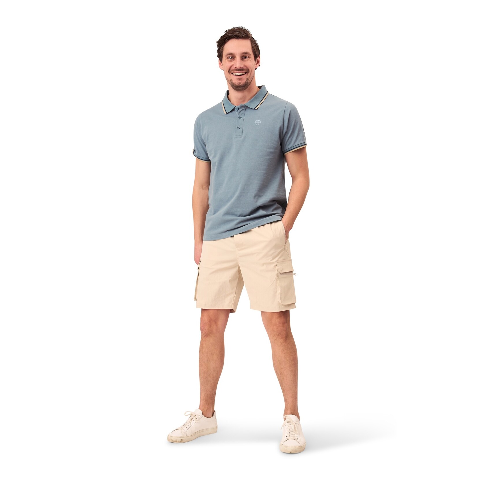 Mario Russo Mario Russo Chino Cargo Short - Korte Broek