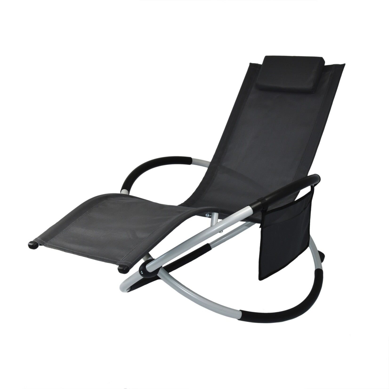 FlinQ FlinQ Aura Opvouwbare Ligstoel voor Buiten - Luxe Schommeltuinstoel