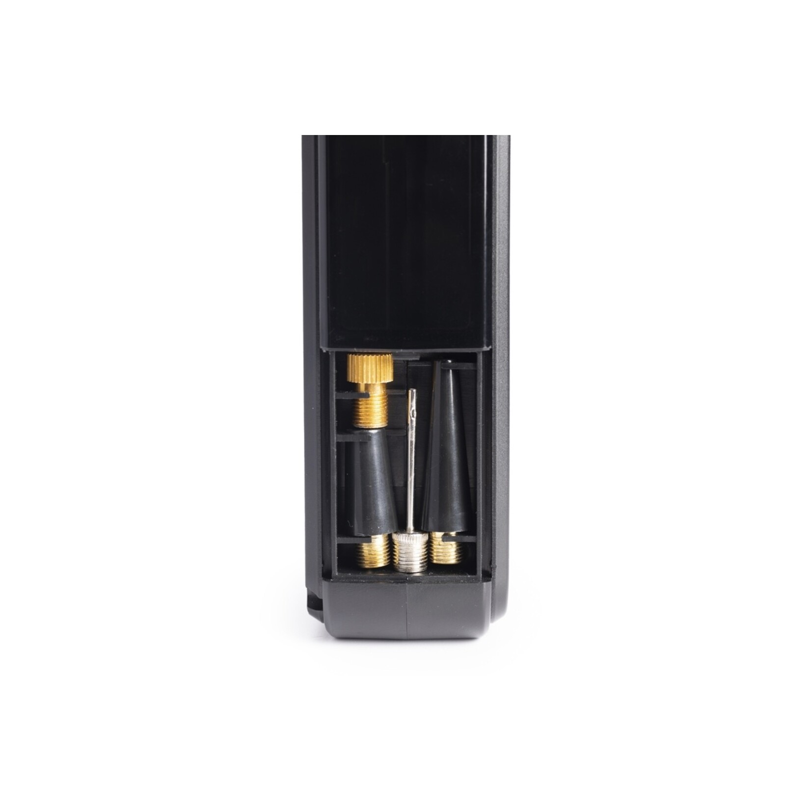 QLT No Less QLT Luchtcompressor met Opbergvak – Draadloos, mAh Batterij en 150 PSI