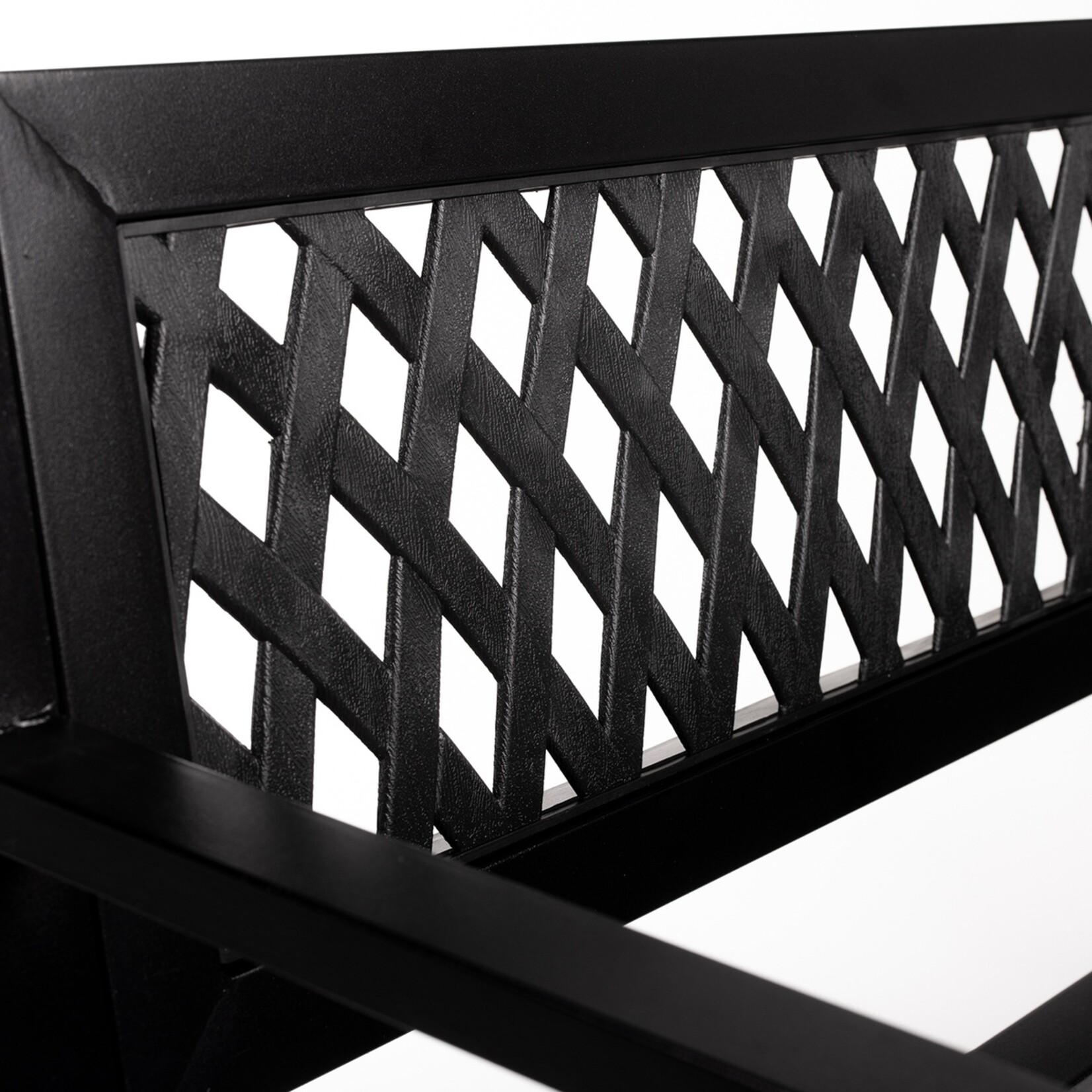 QLT No Less QLT Stalen Tuinbank met Hoes voor 2 Personen – Ergonomisch