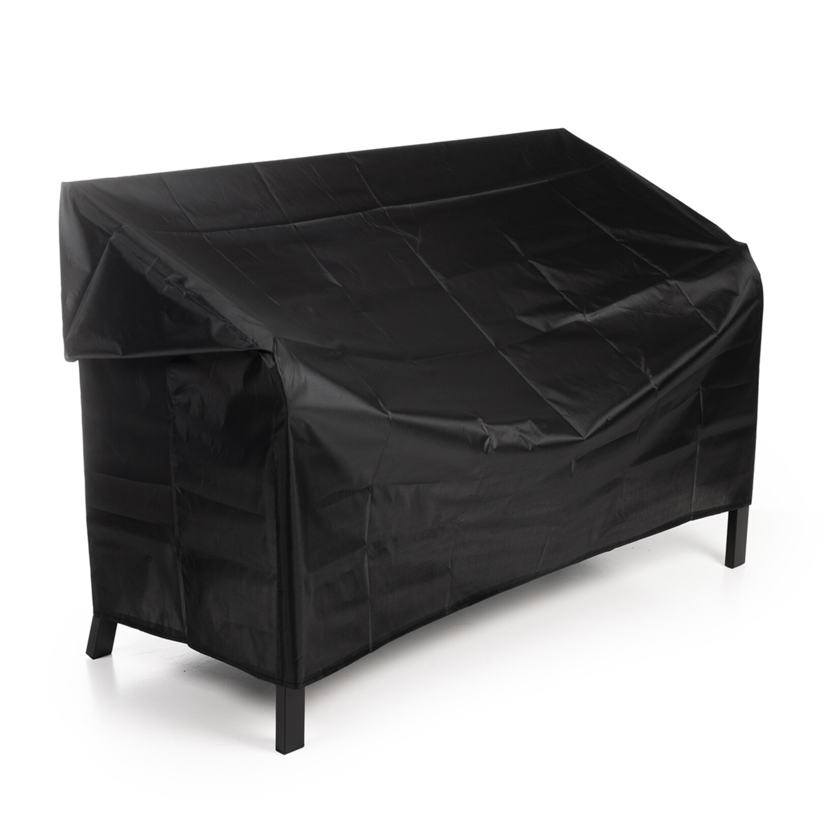 QLT No Less QLT Stalen Tuinbank met Hoes voor 2 Personen – Ergonomisch