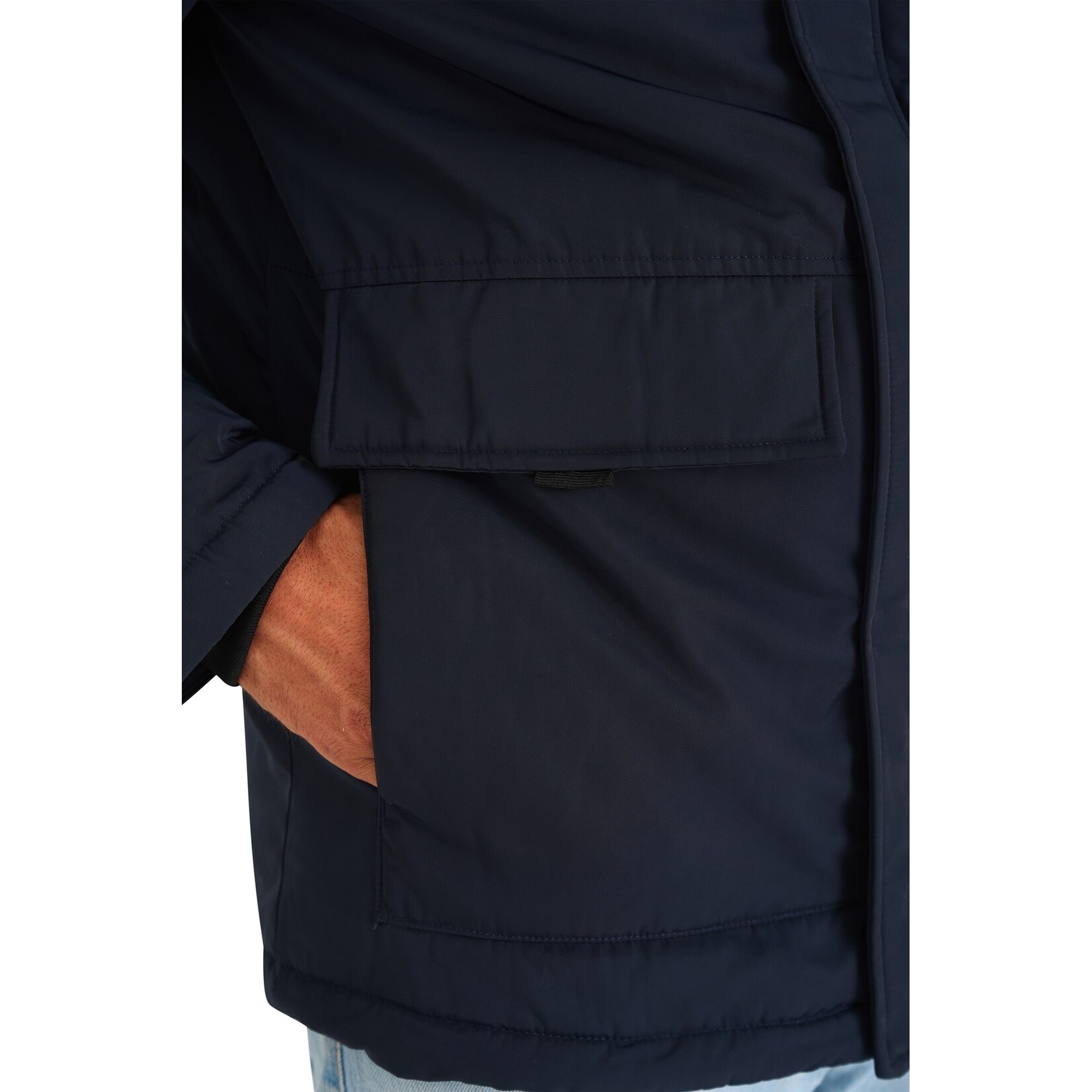 Mario Russo Mario Russo Parka Arctic Winterjas met Afneembare Capuchon