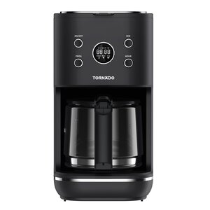 Tornado Tornado Digitaal en Retro Filterkoffiezetapparaat met Warmhoudfunctie – 1,5 Liter
