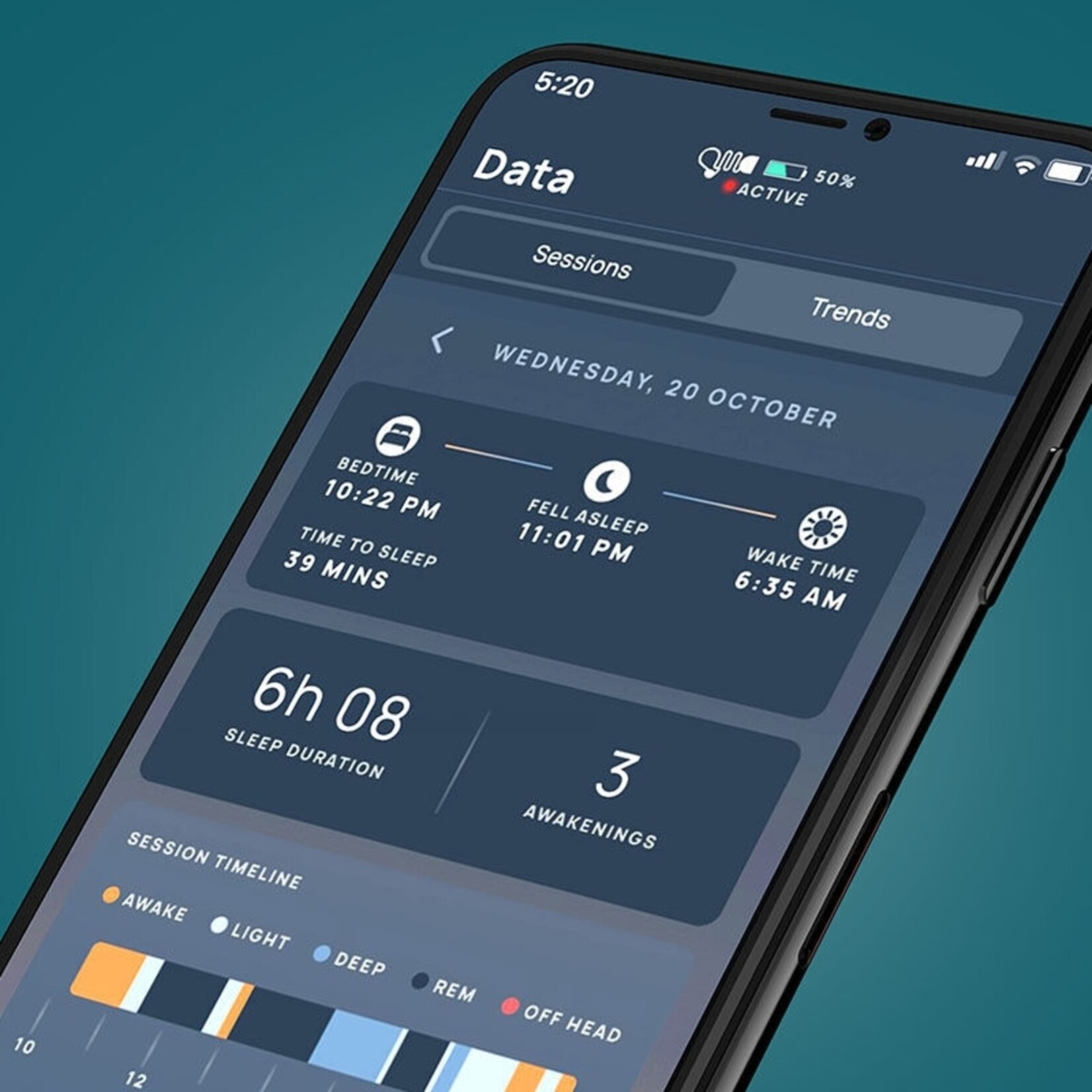 Philips Philips Slaaphoofdtelefoon met Bluetooth – Ultradunne Draadloze Oordopjes