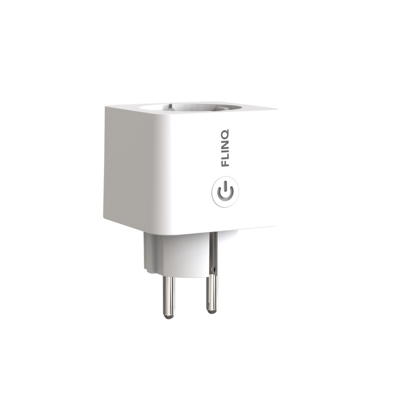 FlinQ Smart Plug Set van 2 Slimme Stekkers en Energiemeter Stopcontact
