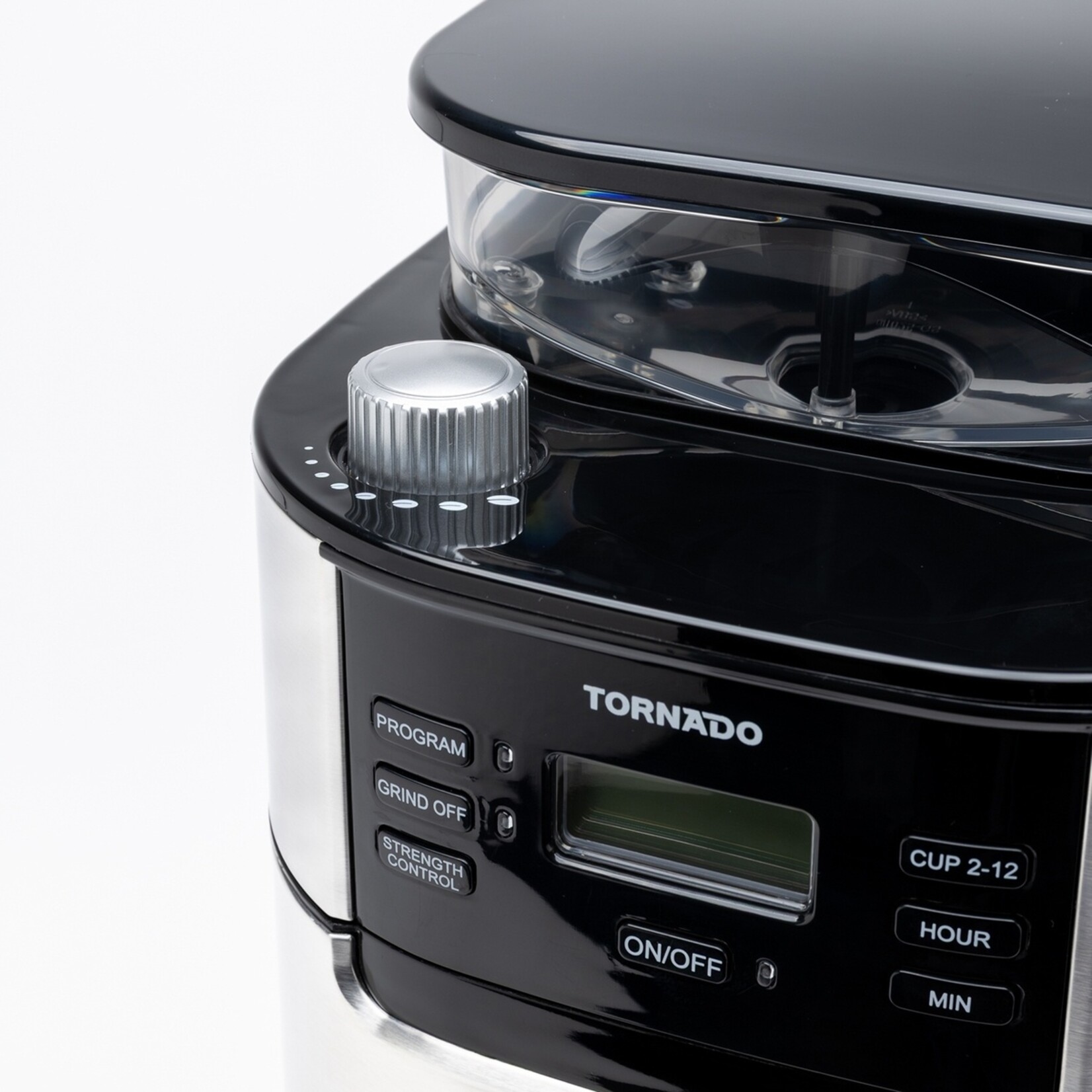 Tornado Tornado Koffiezetapparaat voor Bonen - Ingebouwde Koffiemolen – 1,5 Liter