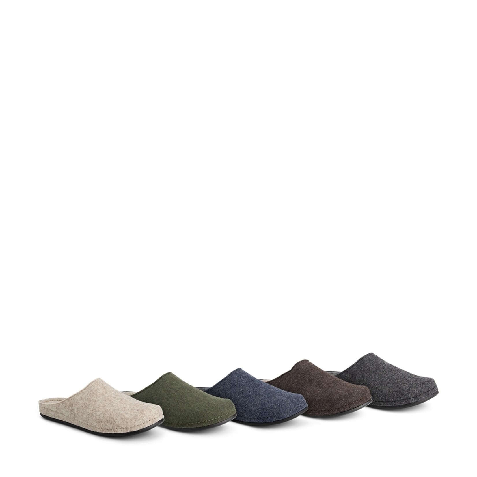 Travelin' Travelin’ Come Home Pantoffels met Wol voor Heren