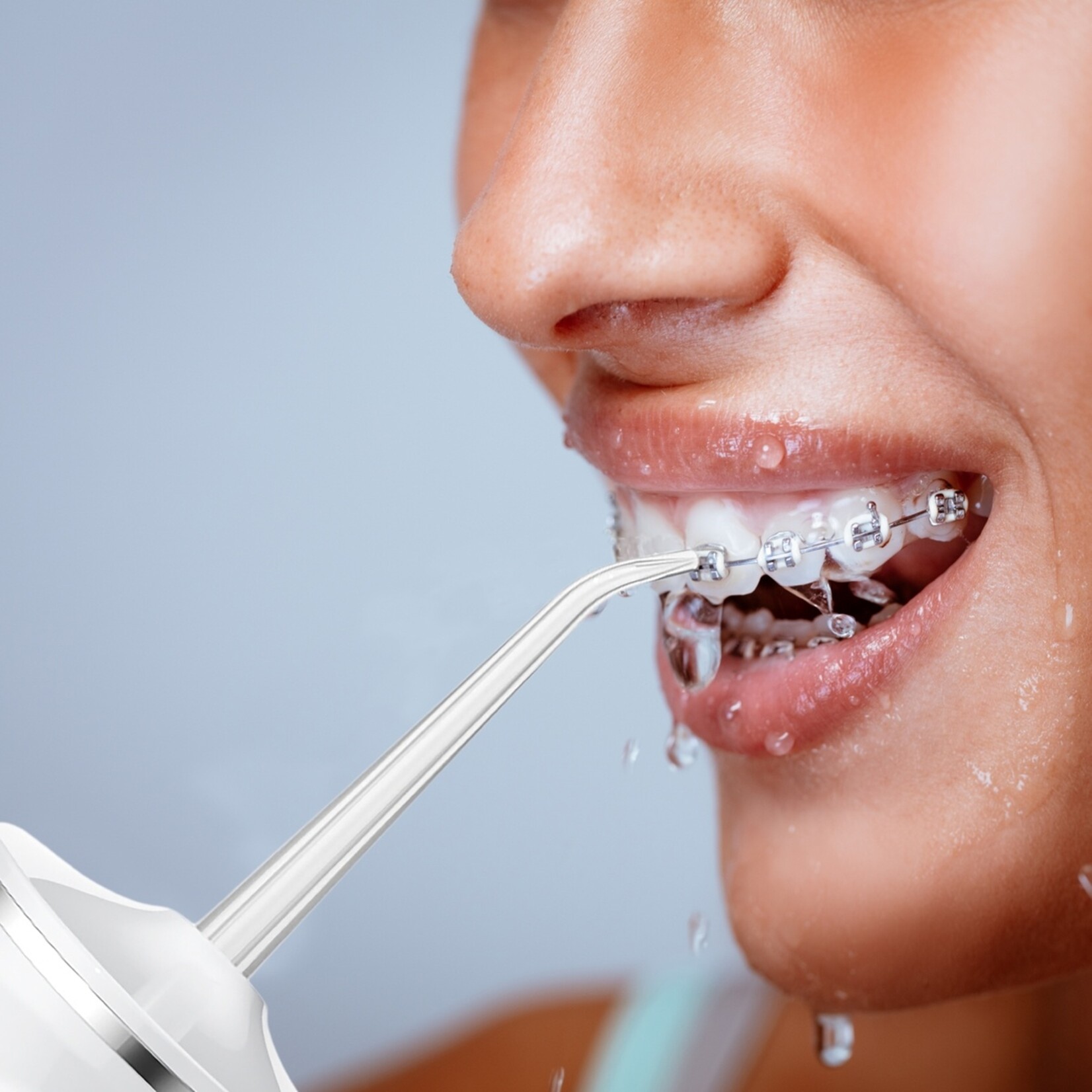 Nexxt NEXXT Waterflosser Monddouche met 3 Reinigingsstanden - USB-C Oplaadbaar