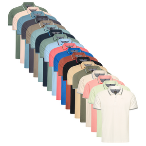 Mario Russo Mario Russo Edward Polo Shirt Heren - Regular Fit - 100% Katoen