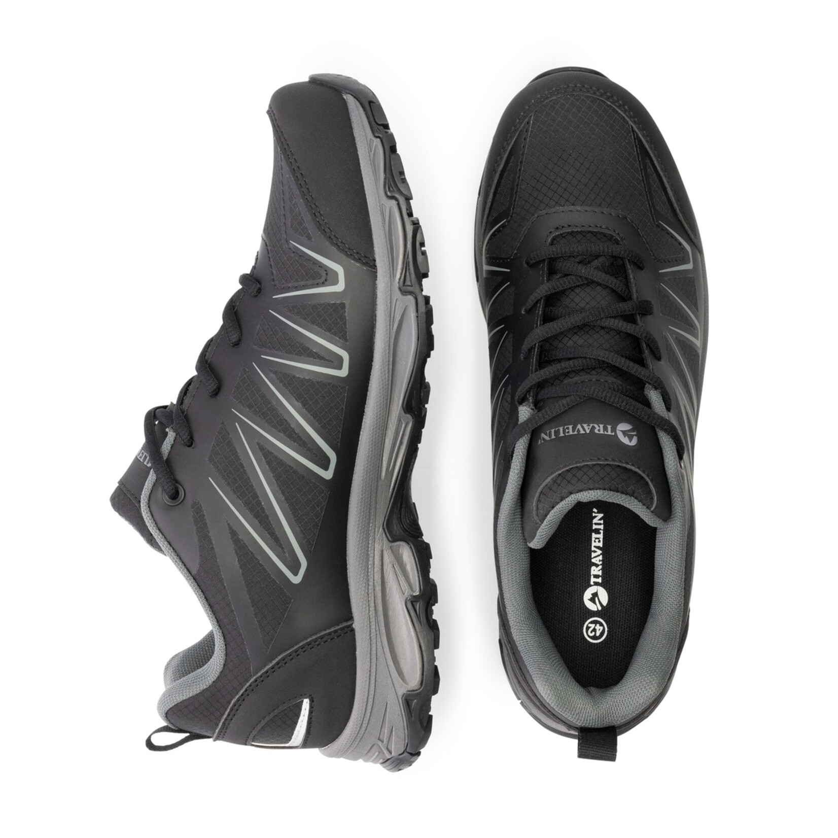 Travelin' Travelin’ Morke Wandelschoenen voor Heren - Waterdicht