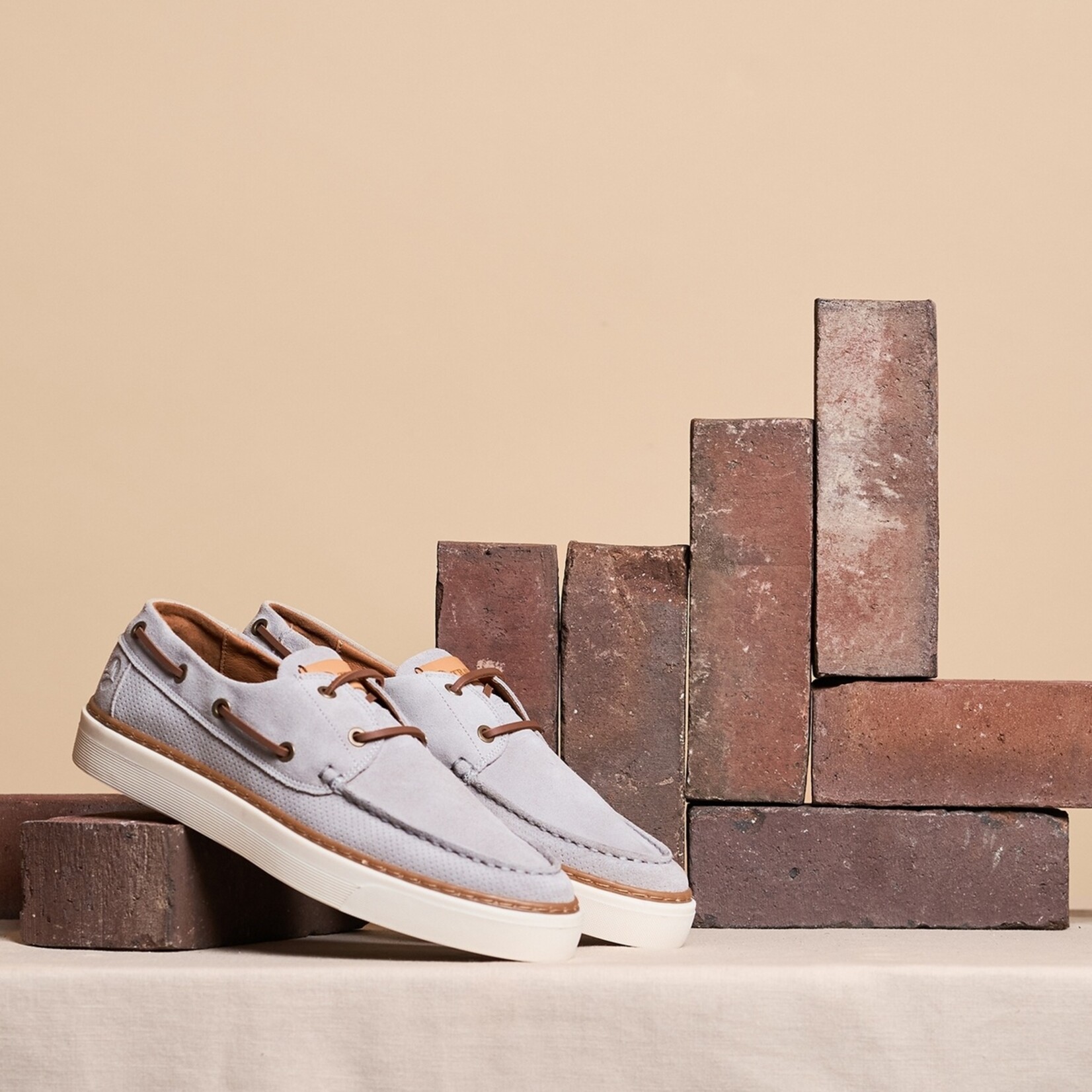 Travelin' Travelin’ Shipton Mocassin Sneakers voor Heren van Suède