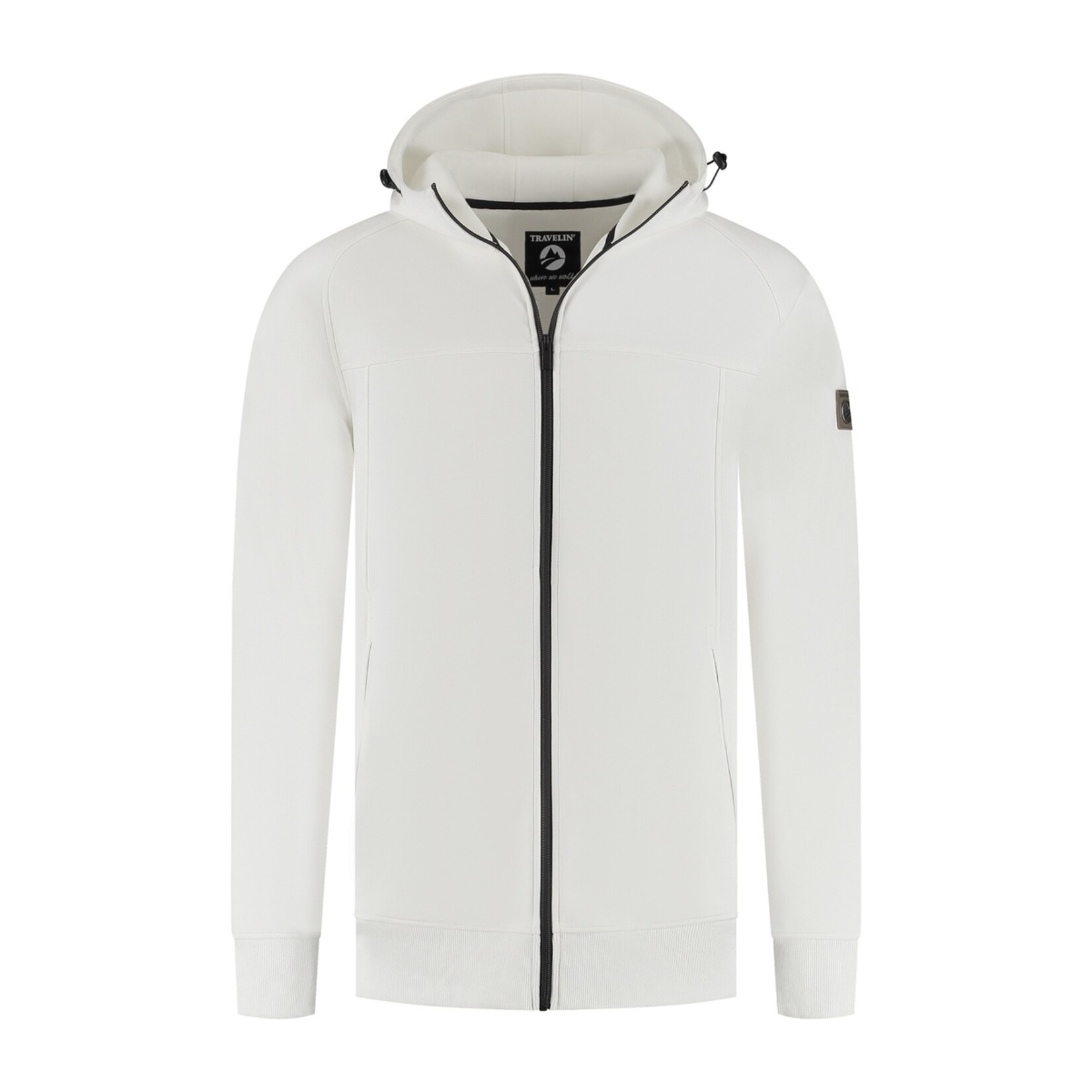 Travelin' Travelin’ Stig Vest voor Heren – Zachte Cardigan met Capuchon