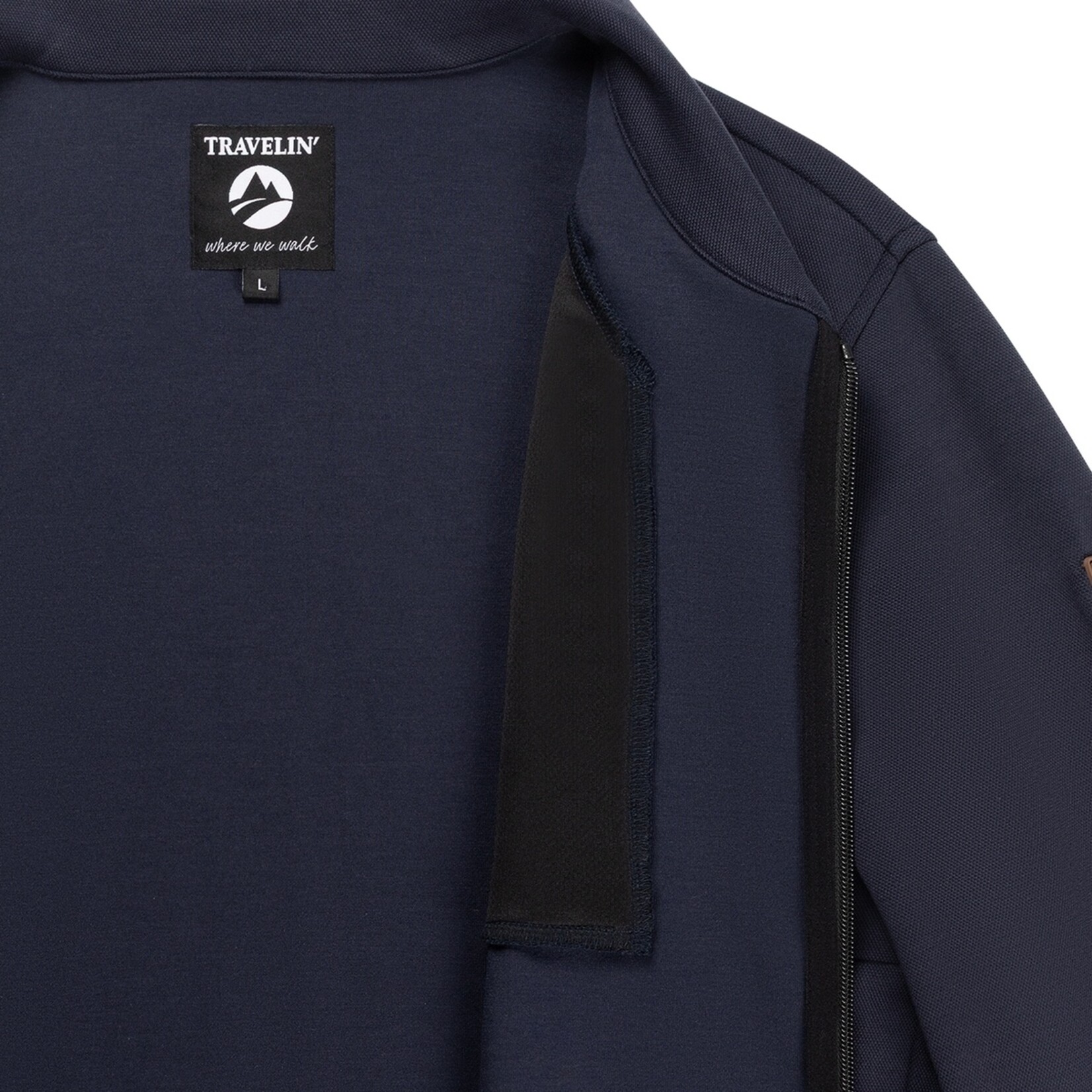 Travelin' Travelin’ Niko Vest voor Heren met Afsluitbare Steekzakken