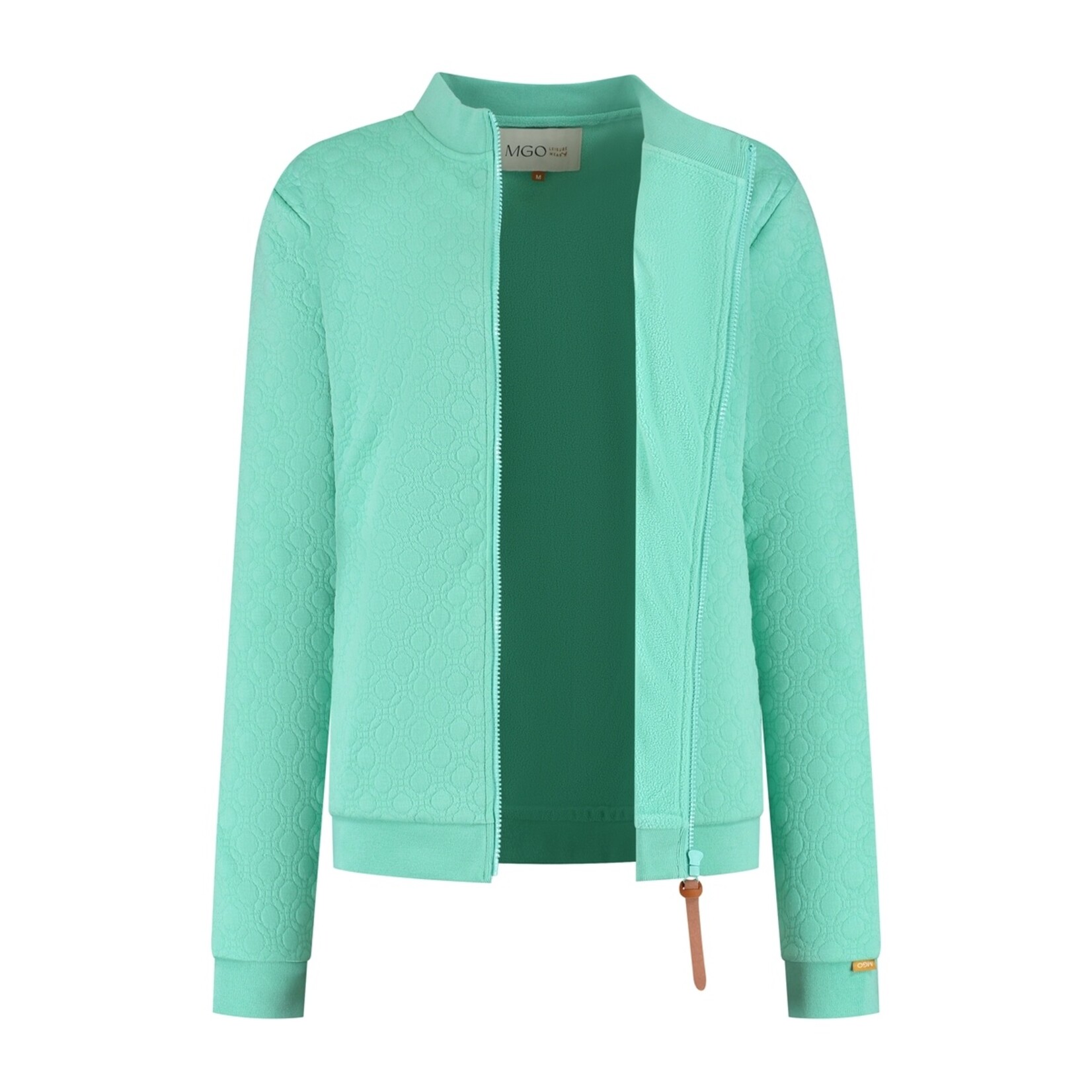 MGO Leisure Wear MGO Francis Cardigan voor Dames - Vest met 2-Laags Fleece
