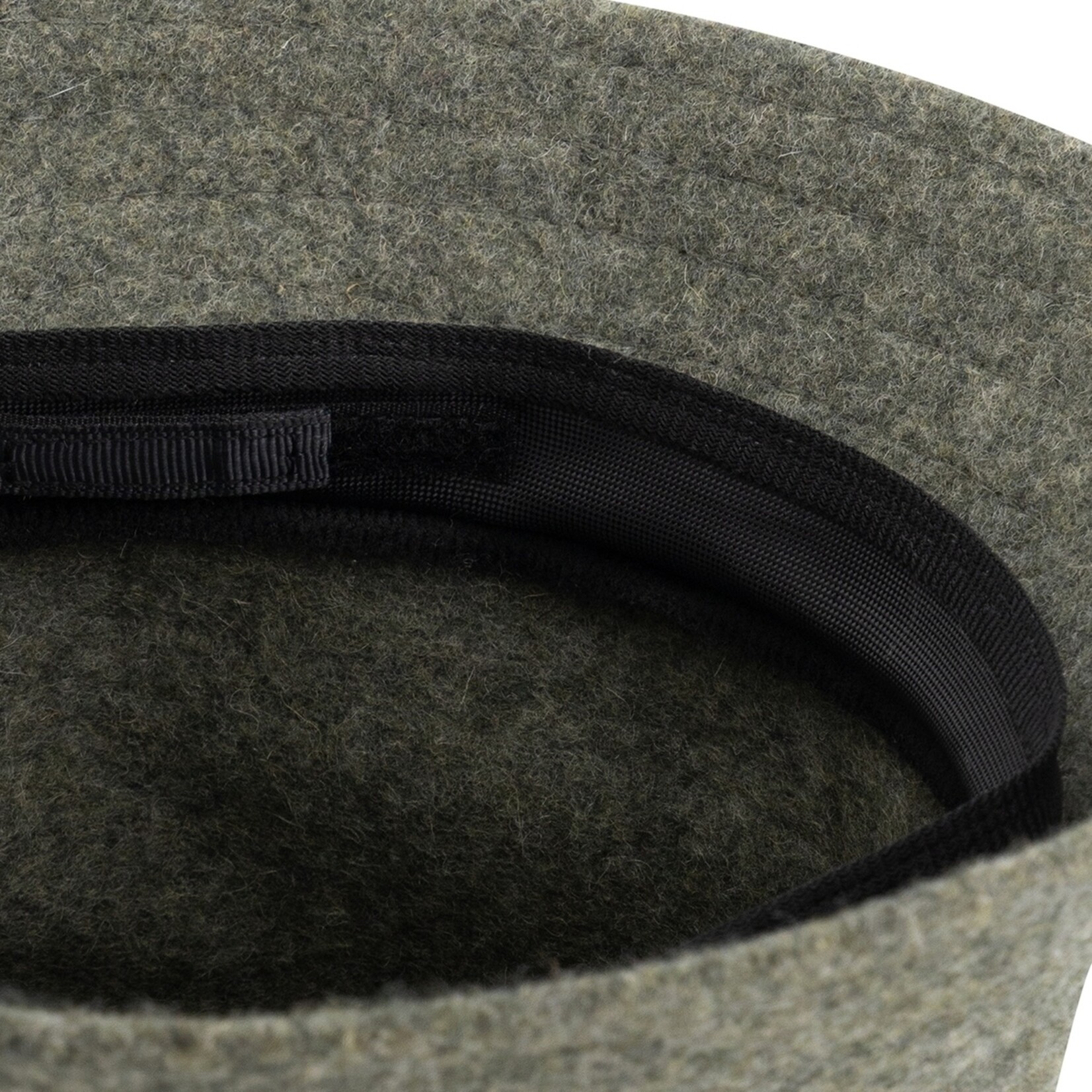 MGO Leisure Wear MGO Mignon Dames Bucket Hat van Wolmix met Zachte Uitstraling