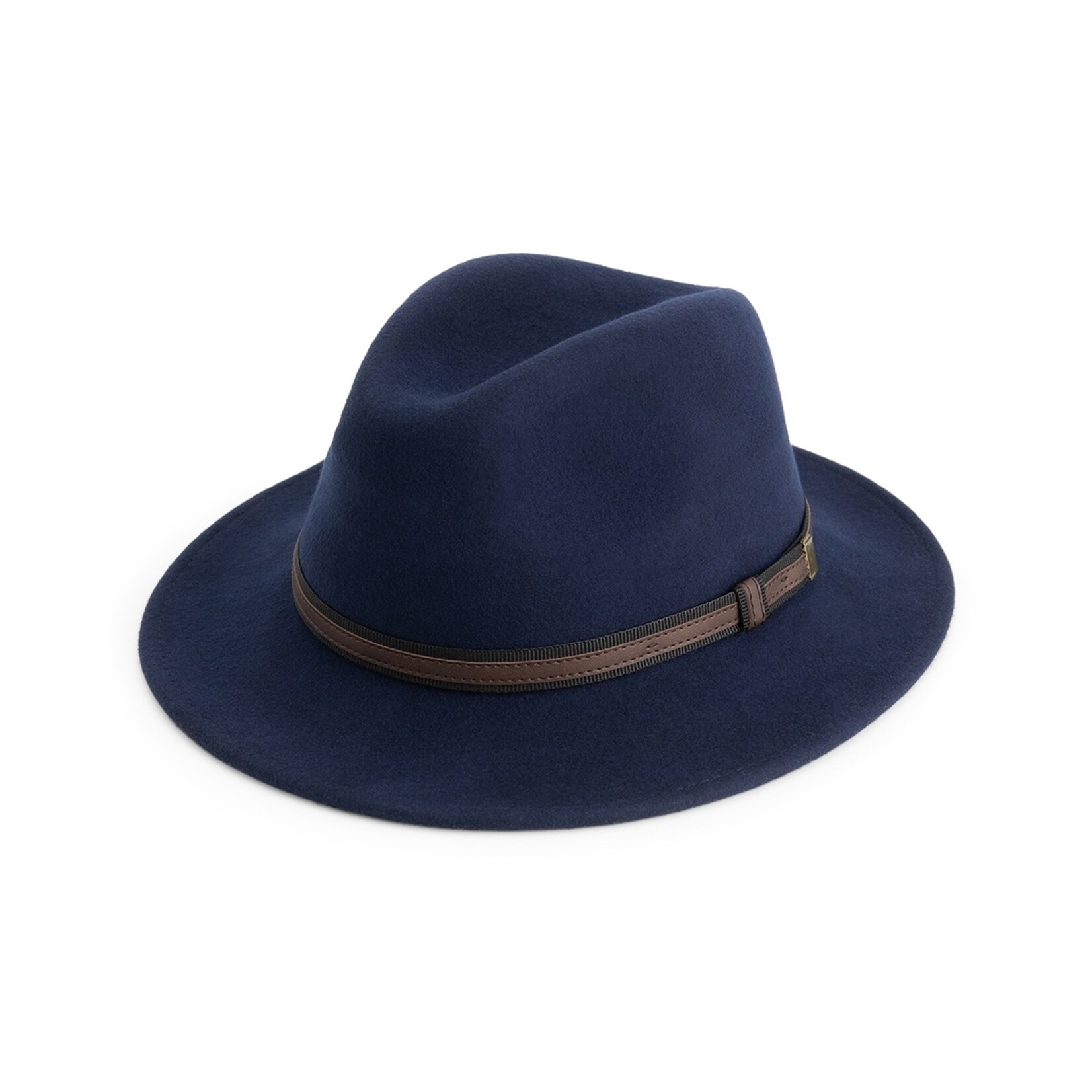 MGO Leisure Wear MGO Fleet Outdoor Hoed van Wol met Brede Rand - Waterafstotend