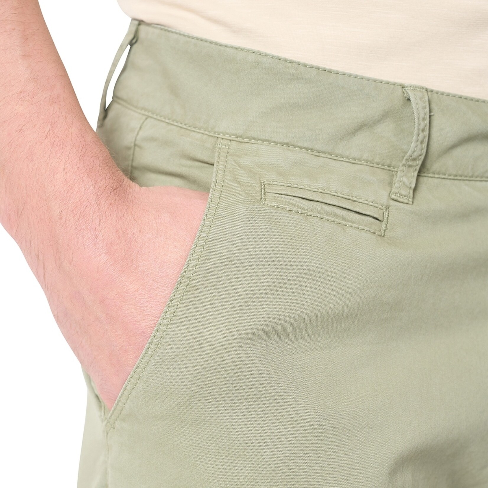 Mario Russo Mario Russo Chino Shorts voor Heren - Korte Broeken