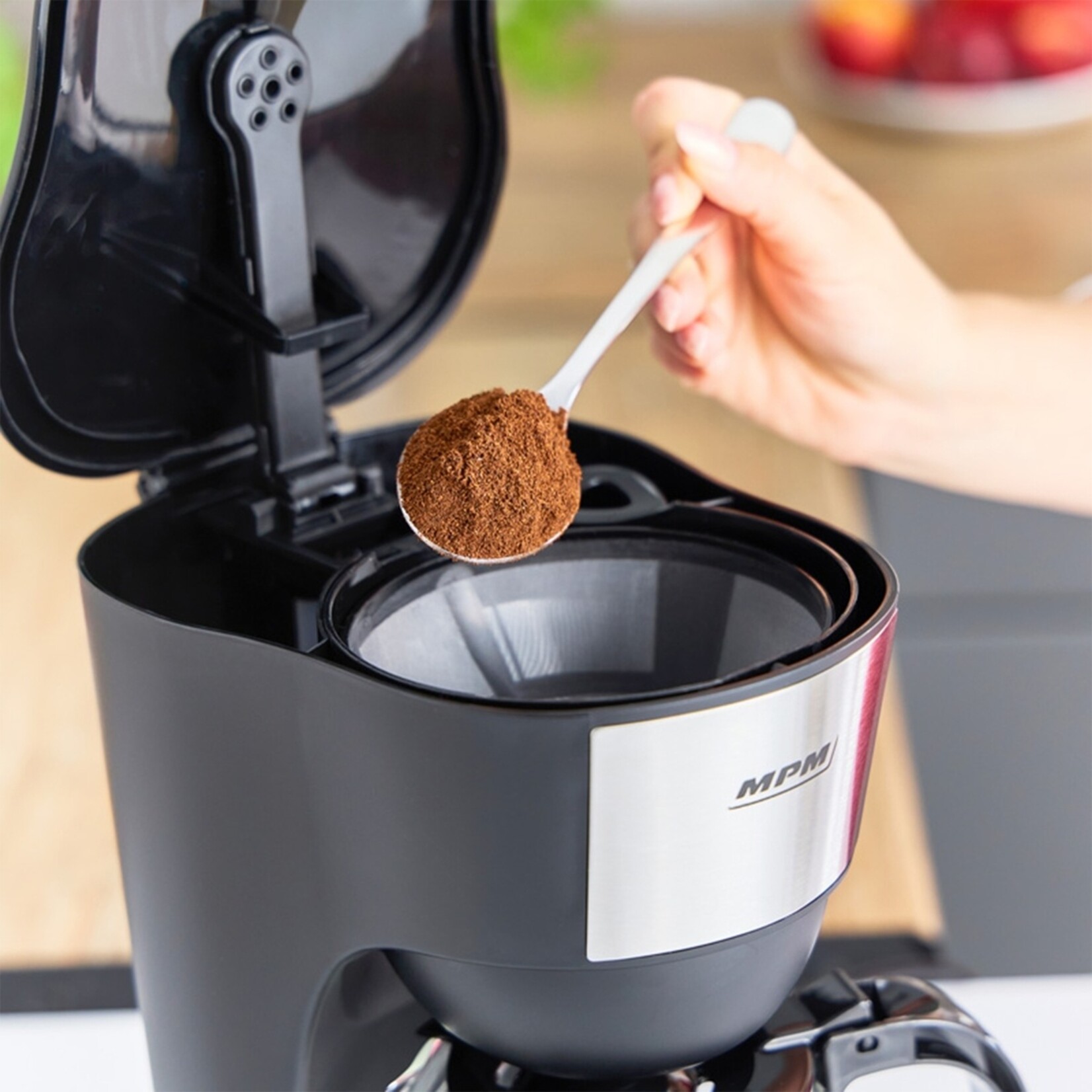 MPM MPM MKW‑12 Filterkoffiezetapparaat met Warmhoudplaatje