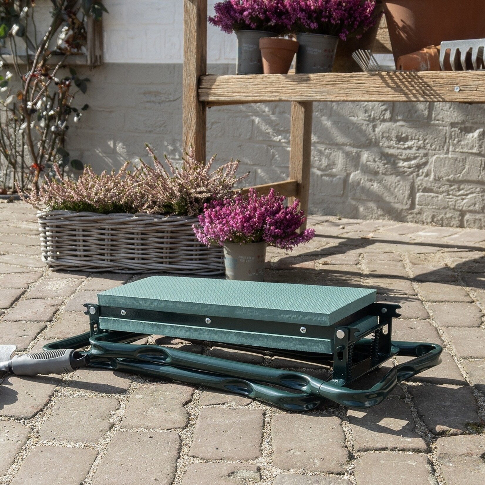 BREND BREND BR-2252 Tuinkruk met Kniesteun en Gereedschapstassen