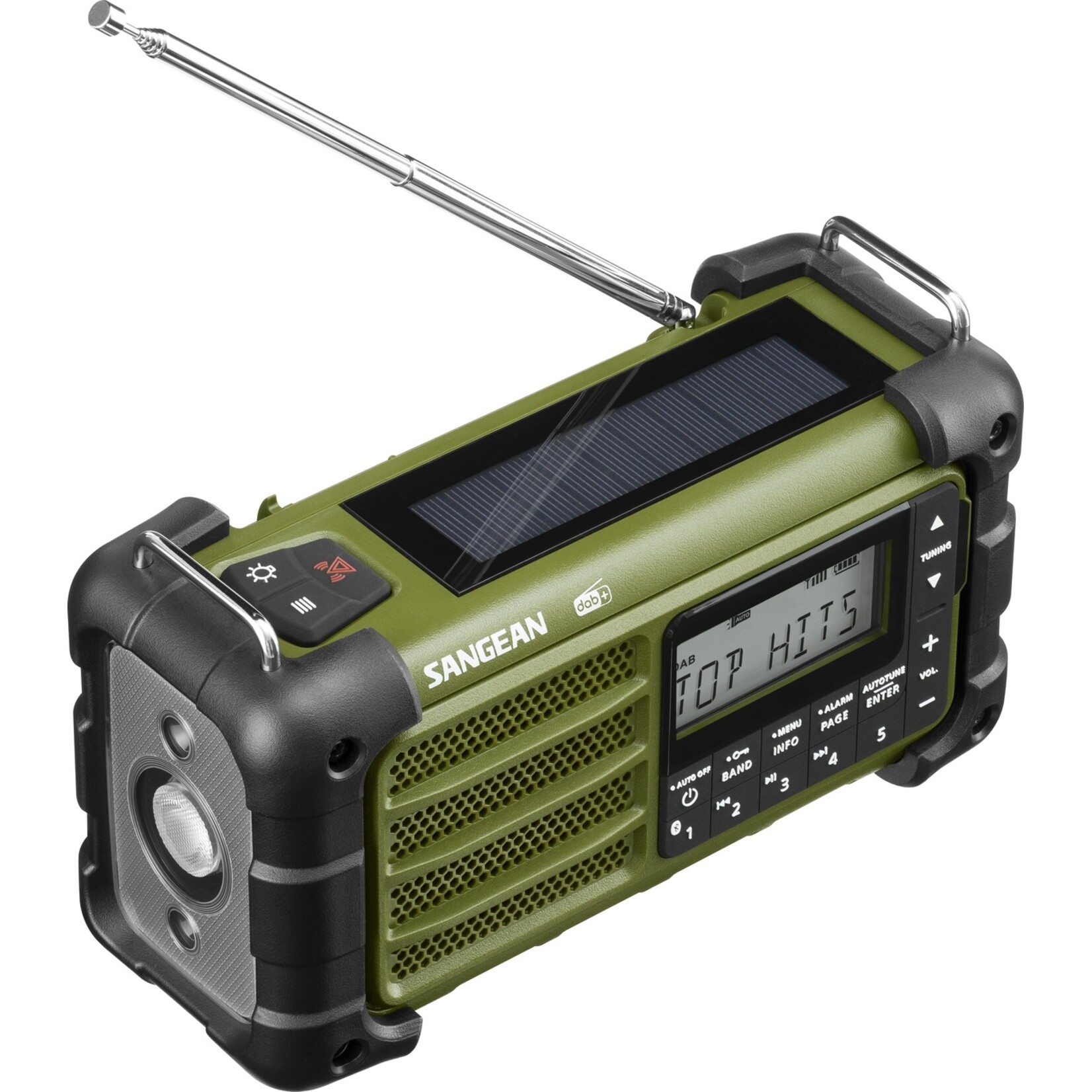 Sangean SANGEAN Survivor SDR-900DAB Premium Noodradio met DAB+ en FM - Bluetooth