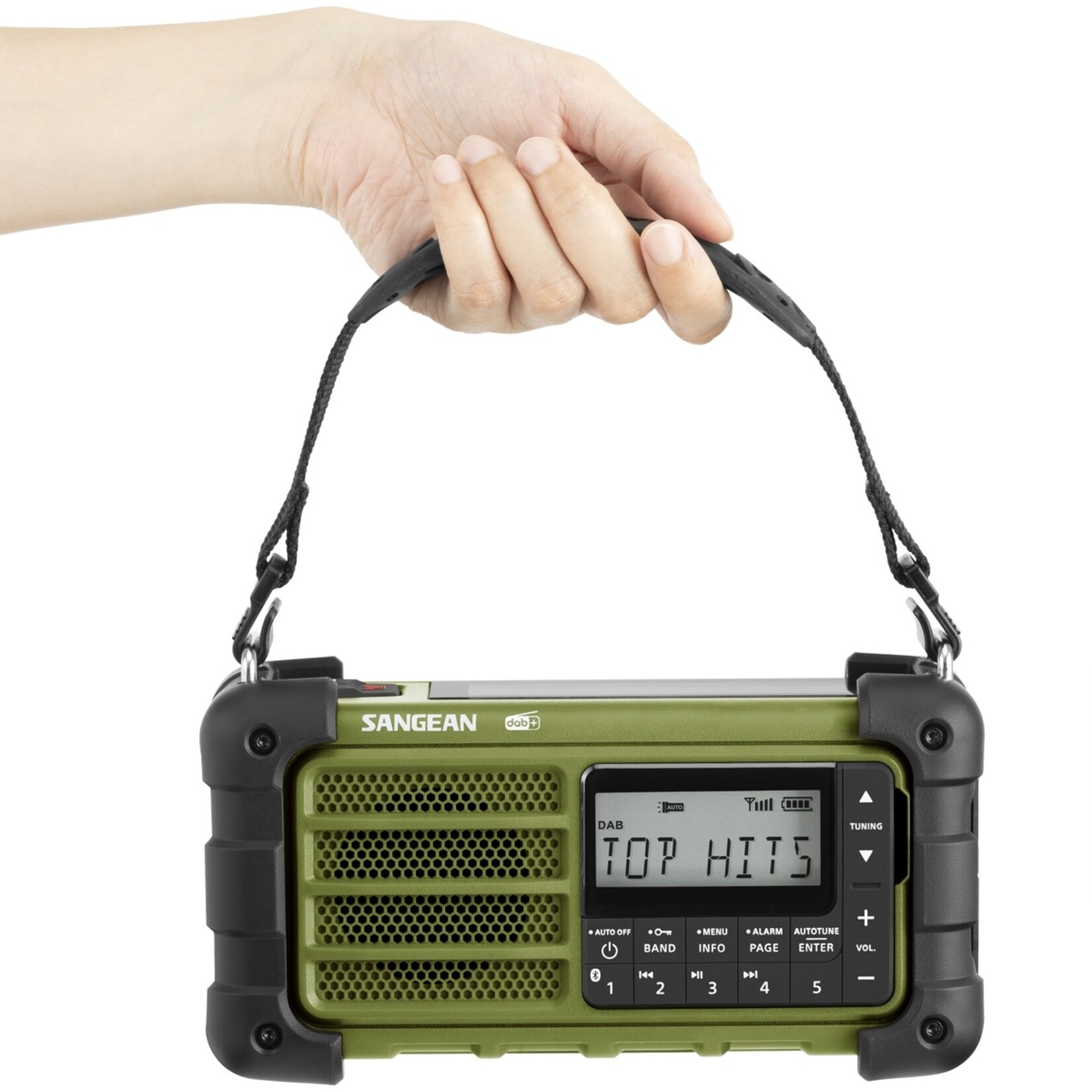 Sangean SANGEAN Survivor SDR-900DAB Premium Noodradio met DAB+ en FM - Bluetooth