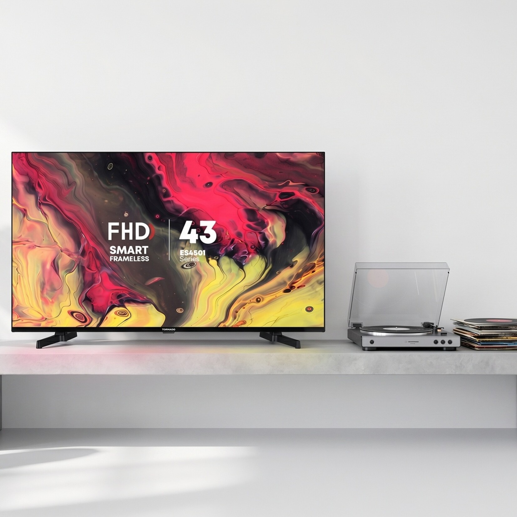 Tornado Tornado Smart TV 43" - Full HD Slimme Televisie - met Linux en Dolby Vision