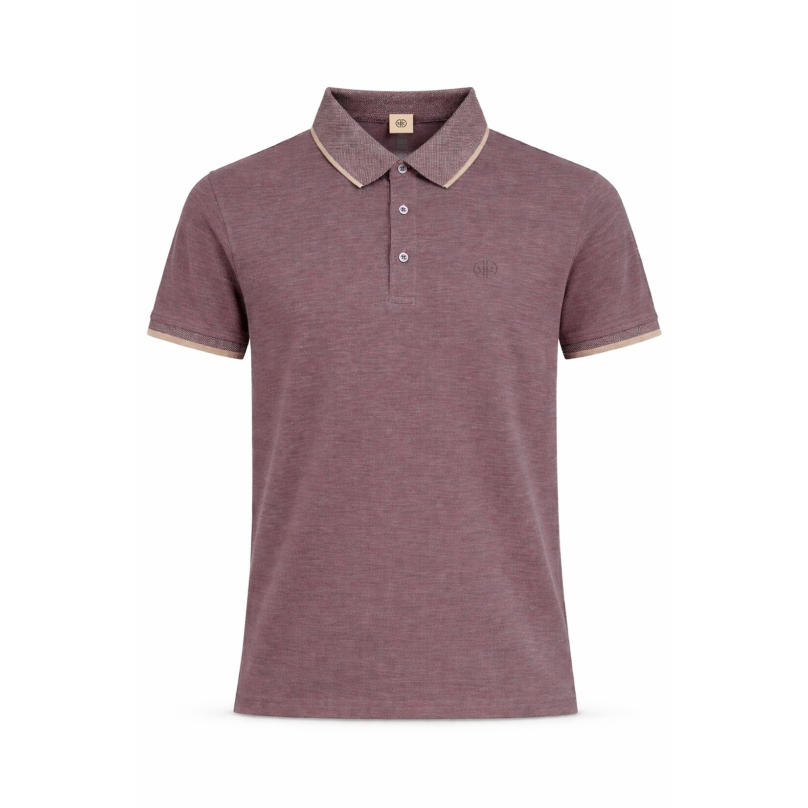 Mario Russo Mario Russo Alessio Polo Shirt voor Heren - Katoen met Knopen