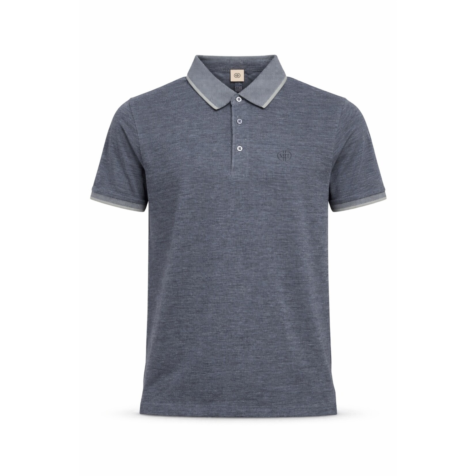 Mario Russo Mario Russo Alessio Polo Shirt voor Heren - Katoen met Knopen