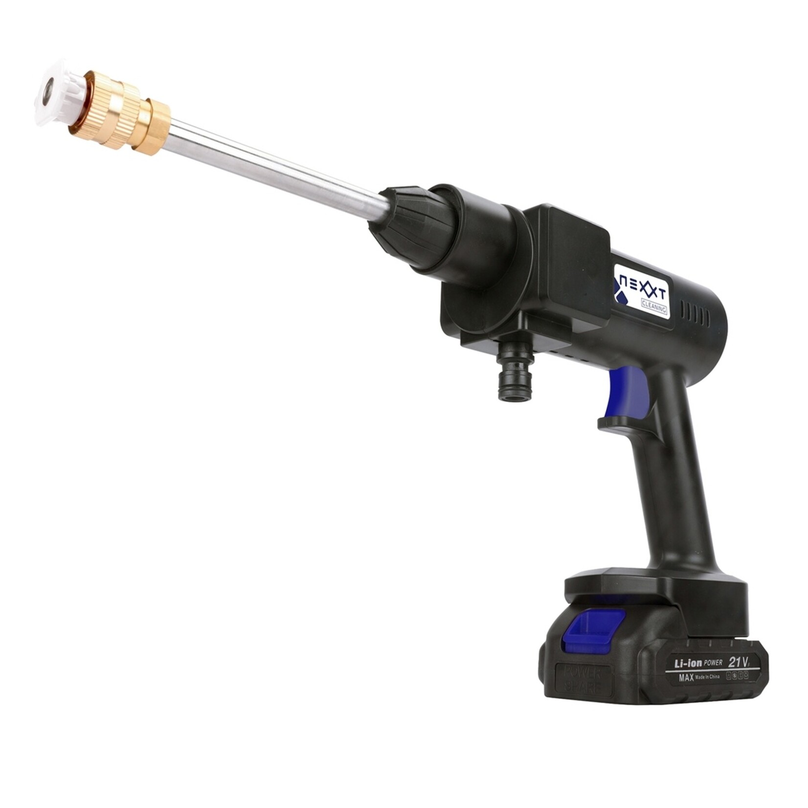 Nexxt Nexxt Draadloze Hogedrukreiniger met Accu en Accessoires - 40 Bar