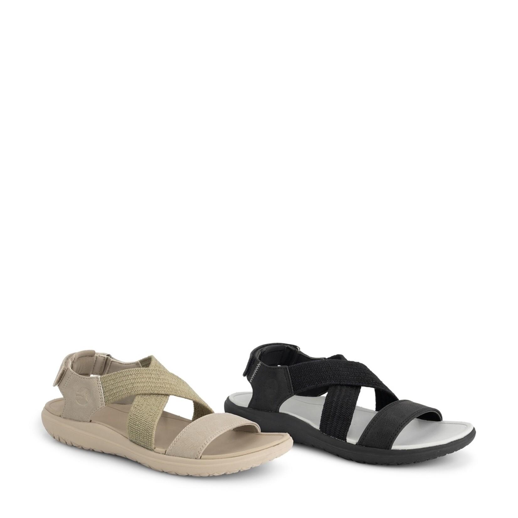 Travelin' Travelin’ Asele Dames Wandelsandalen met Klittenband