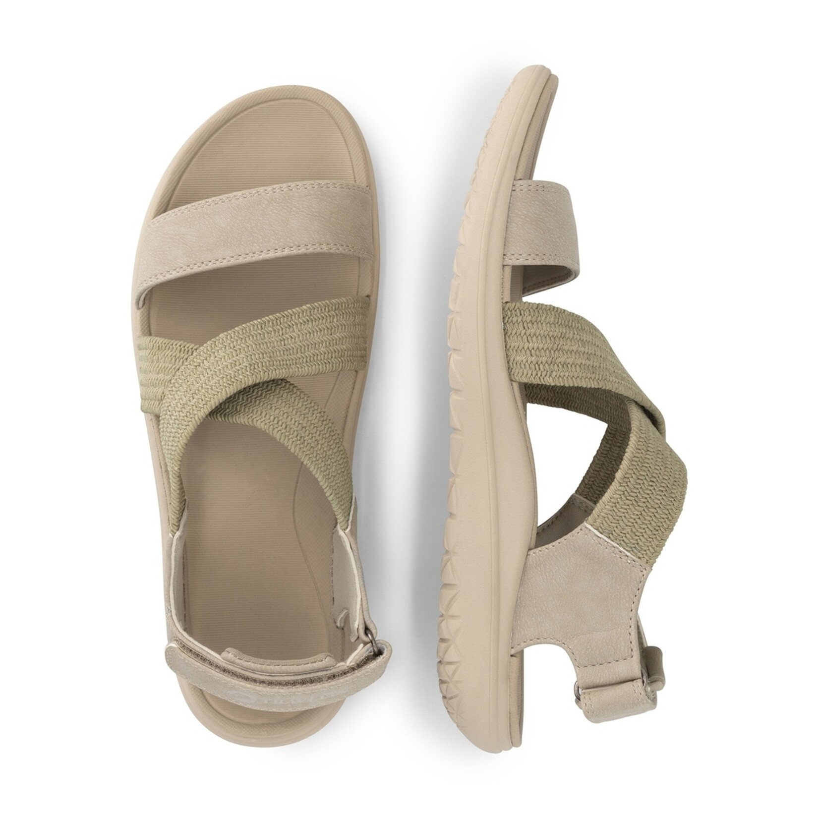 Travelin' Travelin’ Asele Dames Wandelsandalen met Klittenband