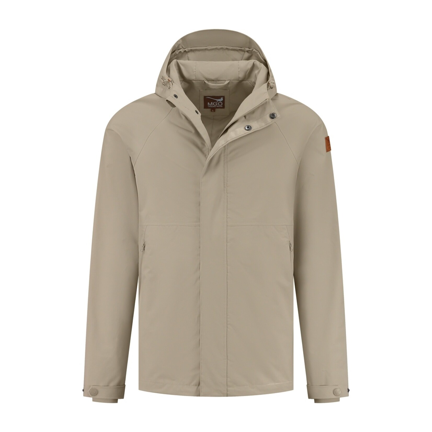 MGO Leisure Wear MGO Sid Tussenjas voor Heren - Hardshell Regenjas - Winddicht