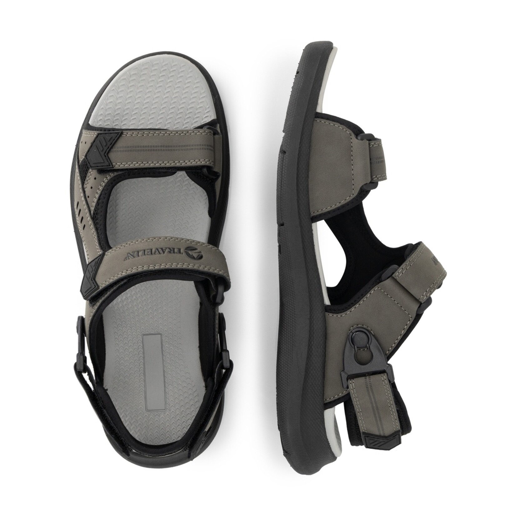 Travelin' Travelin’ Rognan Wandelsandalen voor Heren met Klittenband - EVA Tussenzool