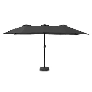 Nexxt Nexxt Dubbele Parasol met UV80+ Doek en Beschermhoes