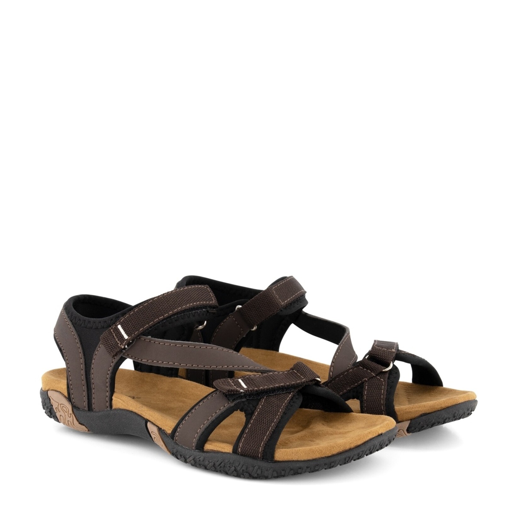 Travelin' Travelin' Hasle Wandelsandalen voor Dames met Grip en Demping