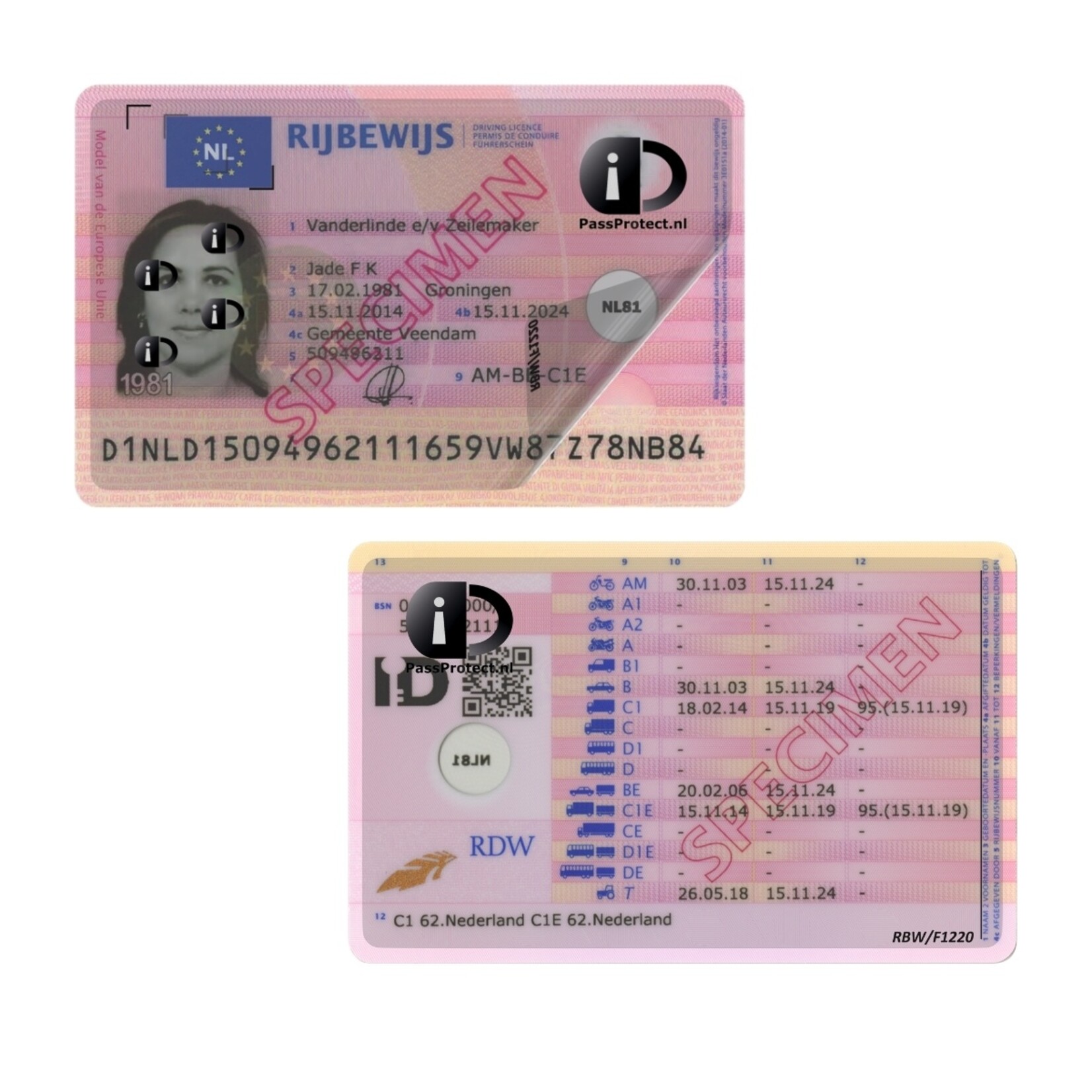 PassProtect PassProtect Identiteitsbescherming - Bescherm uw gegevens tegen fraude
