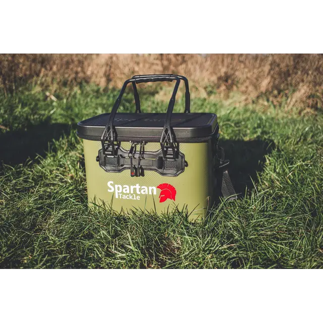 Spartan Tackle Carbon EVA Tischtasche Grün XL