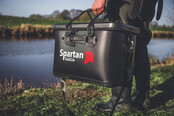 Bolsa de mesa Spartan Tackle Carbon EVA negra XL